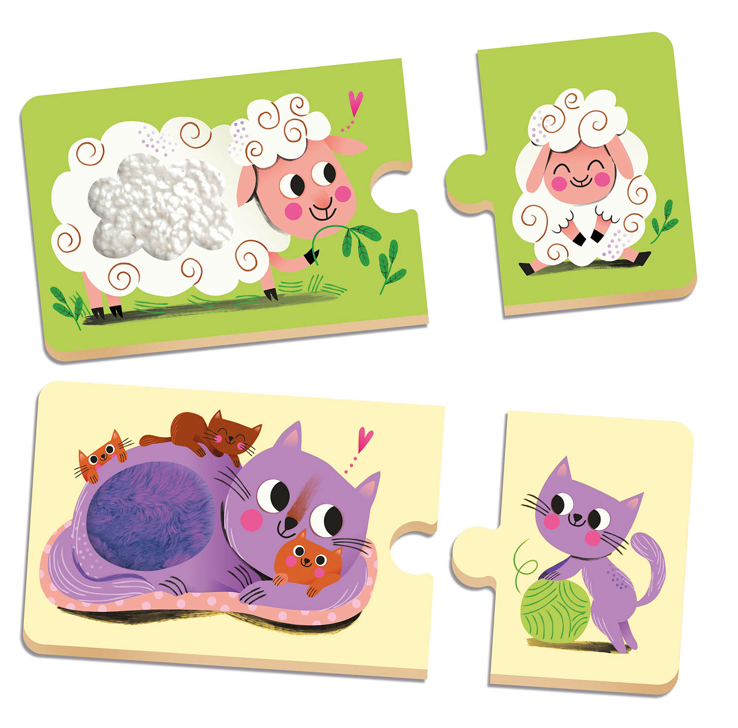 Mes Premiers Puzzle Duo À Toucher