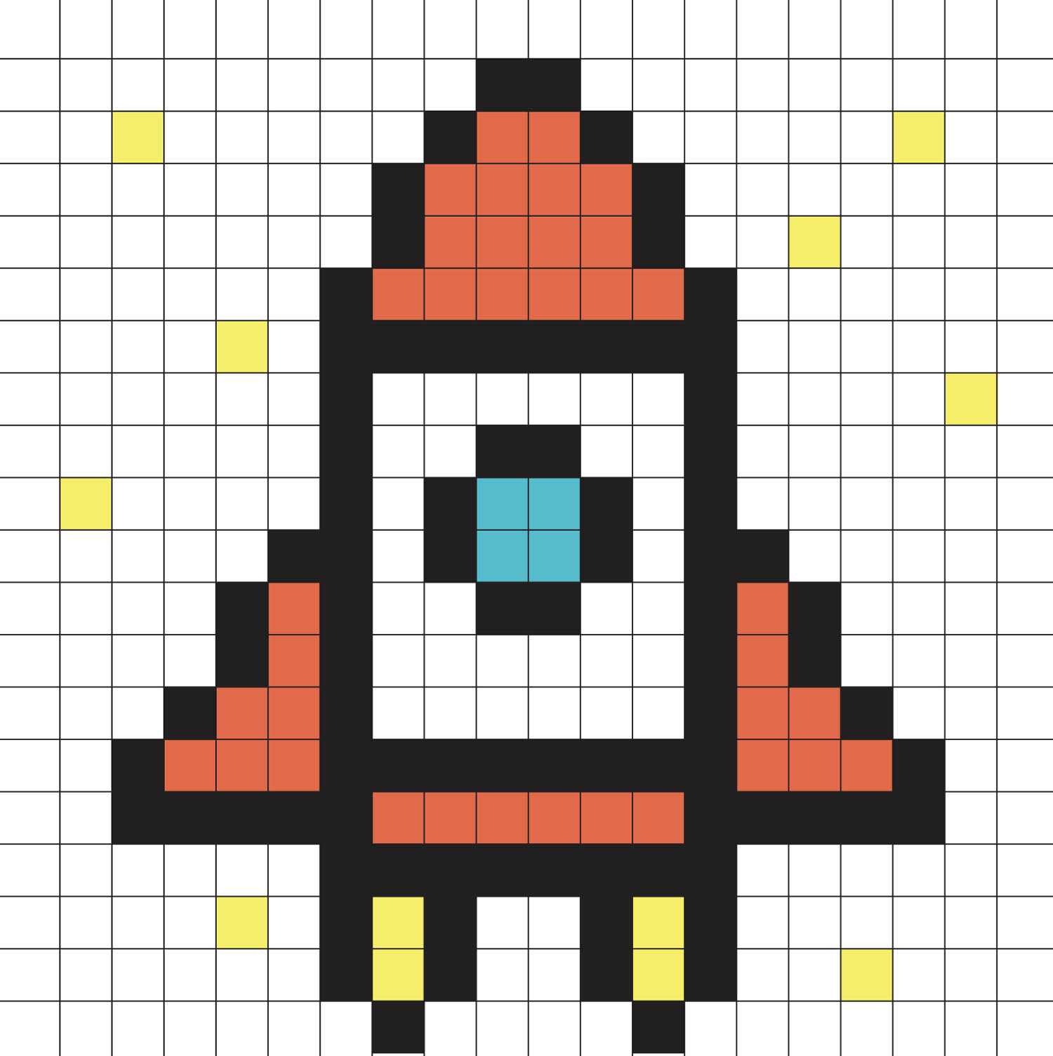 Jeu Magnétique - Pixel