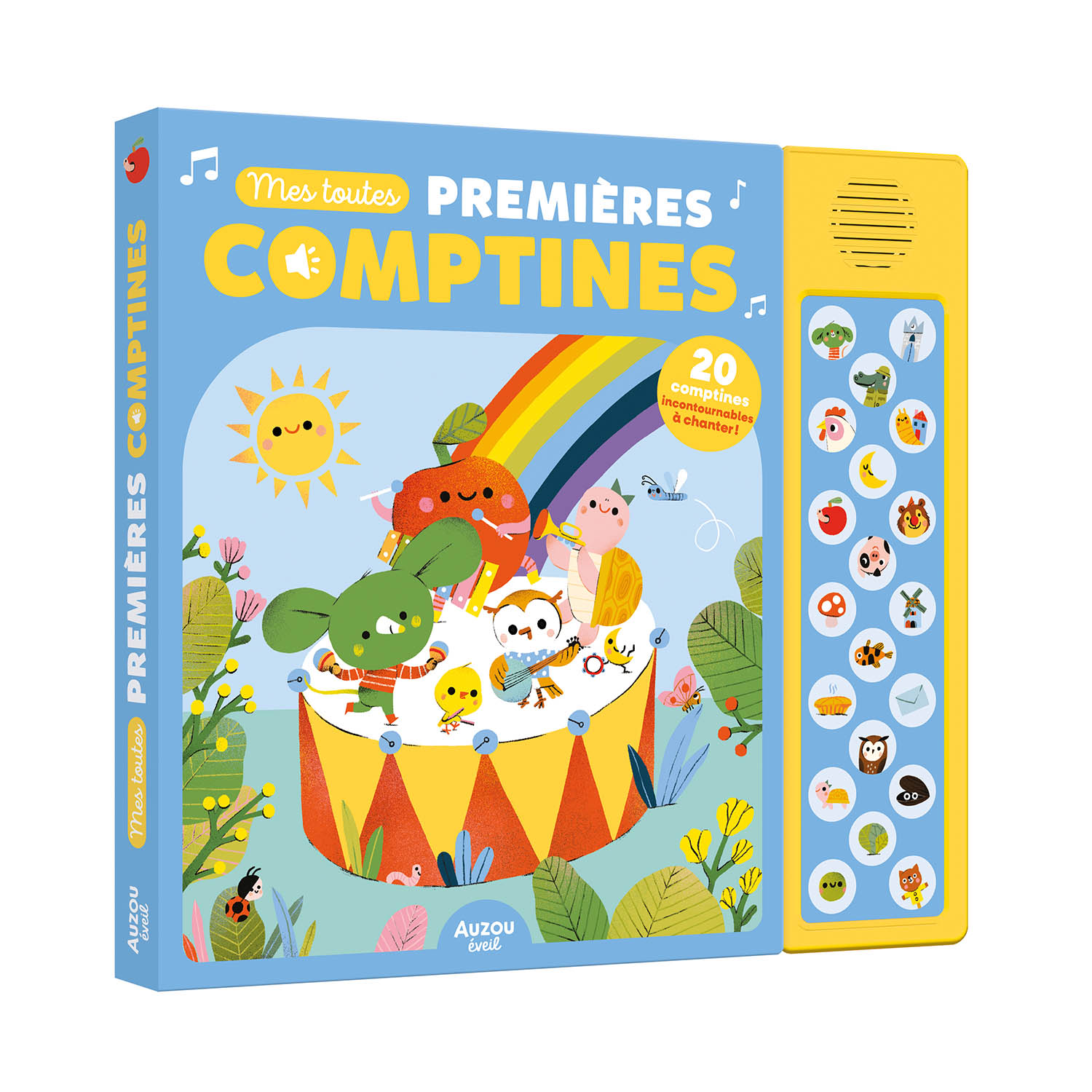 Mes Toutes Premières Comptines - 20 Puces Sonores Mes Toutes Premières Comptines - 20 Puces Sonores