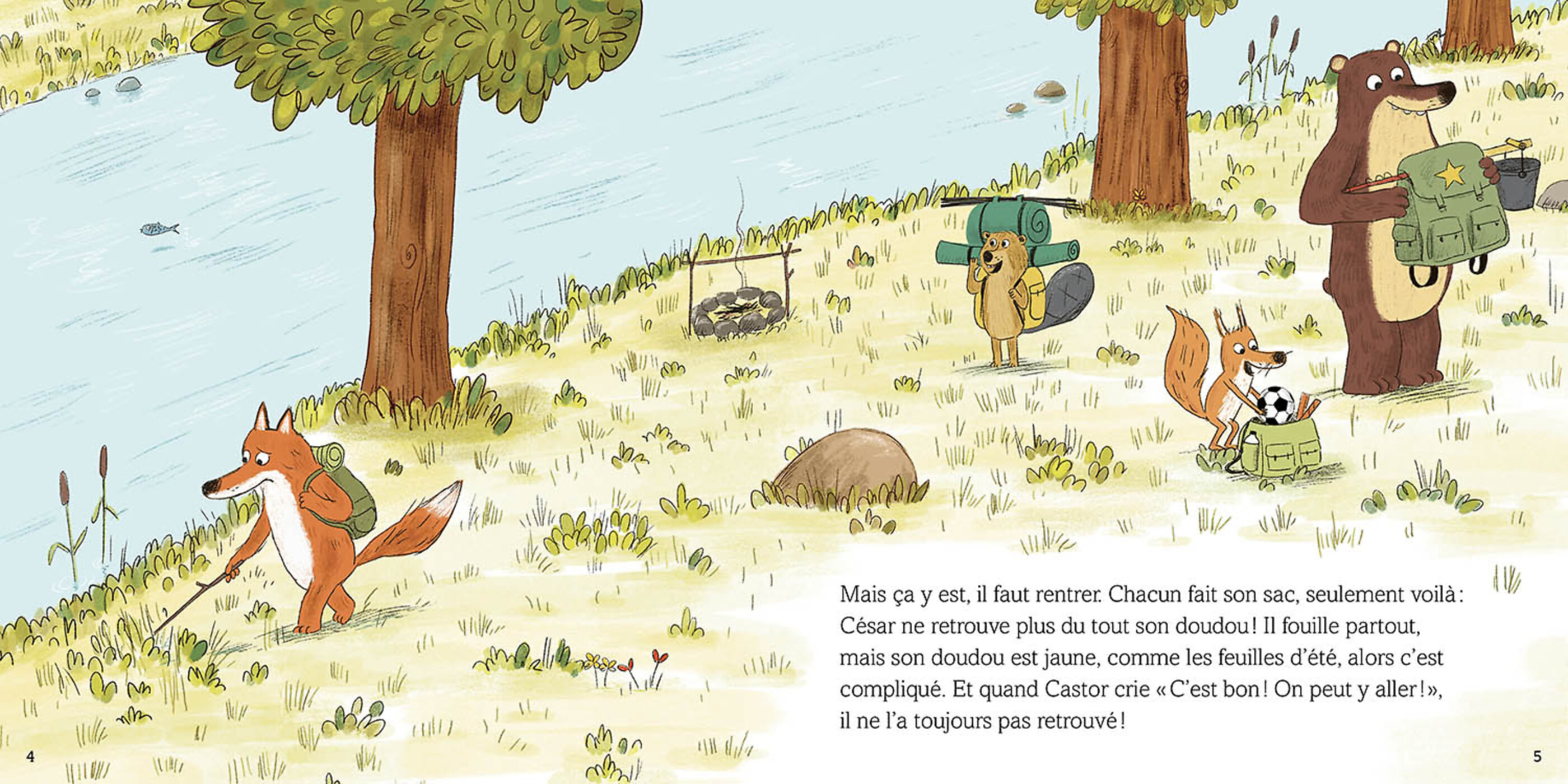 César Et Le Cache-Cache Des Saisons César Et Le Cache-Cache Des Saisons