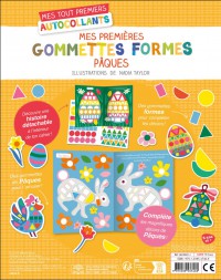 Mes Tout Premiers Autocollants - 500 Gommettes Formes - Pâques Mes Tout Premiers Autocollants - 500 Gommettes Formes - Pâques