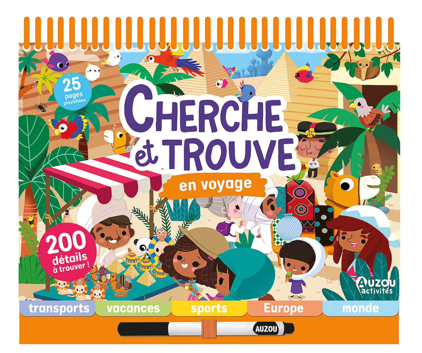 Bloc-Notes Cherche Et Trouve - En Voyage