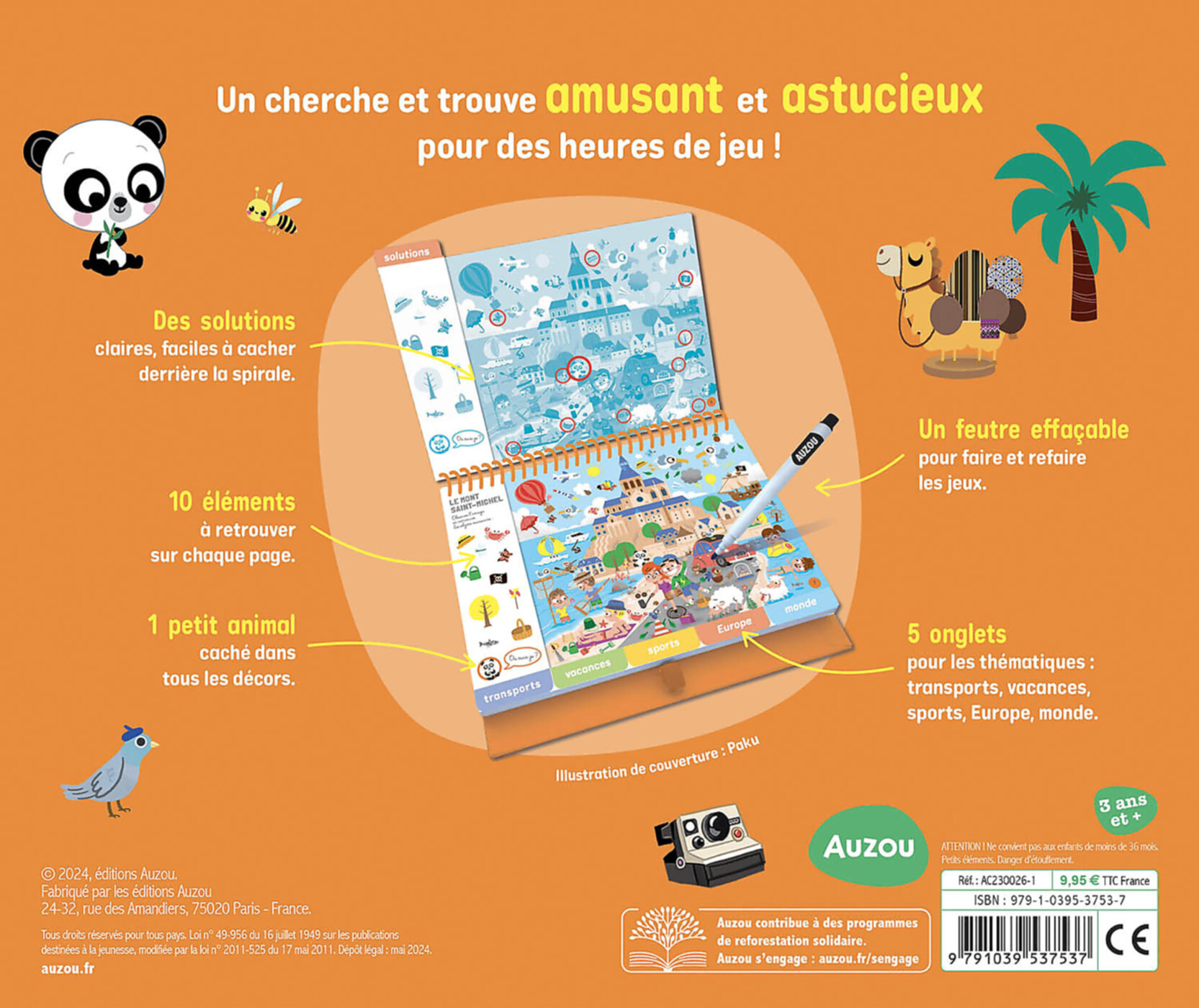 Bloc-Notes Cherche Et Trouve - En Voyage