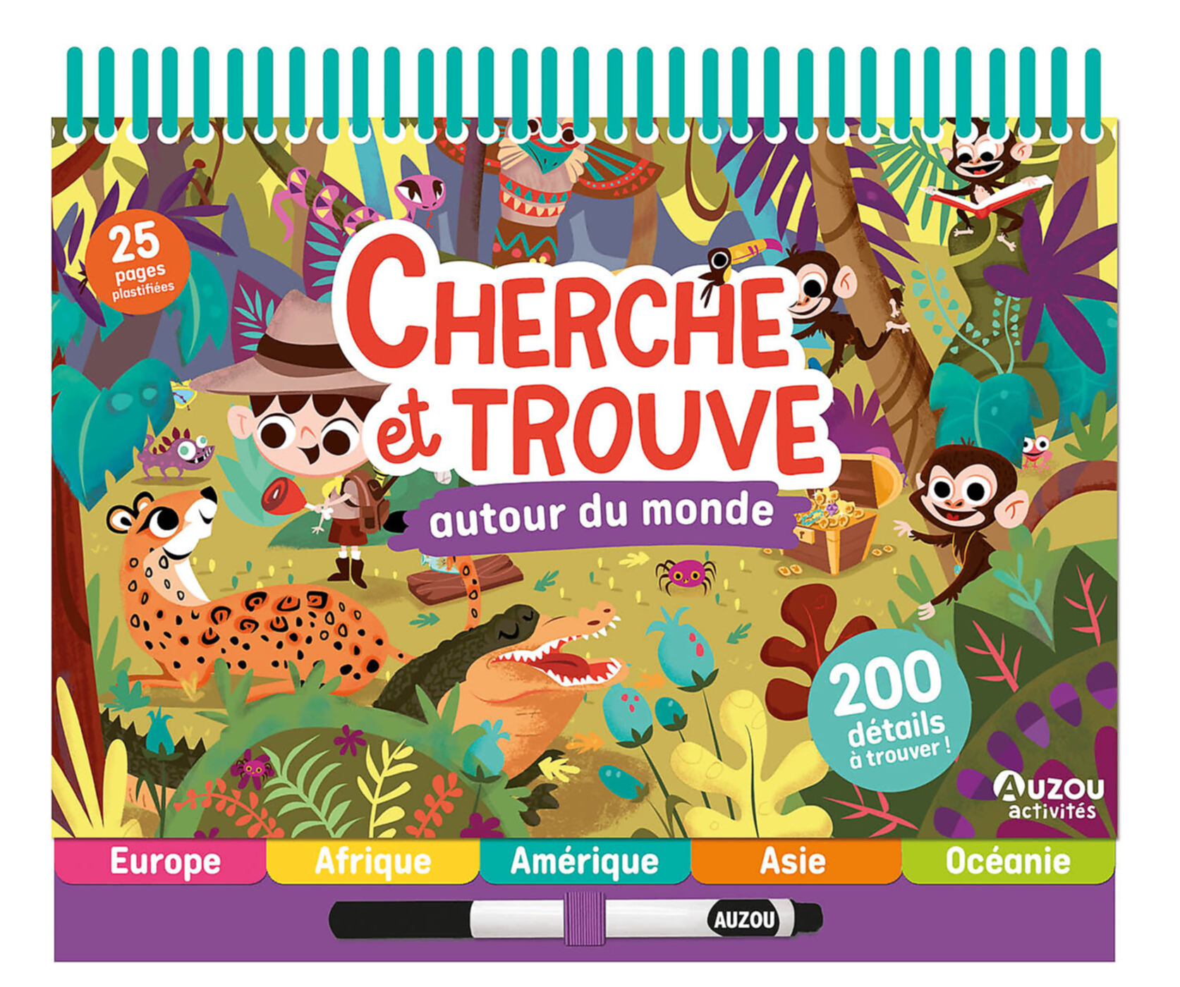 Bloc-Notes Cherche Et Trouve - Autour Du Monde Bloc-Notes Cherche Et Trouve - Autour Du Monde