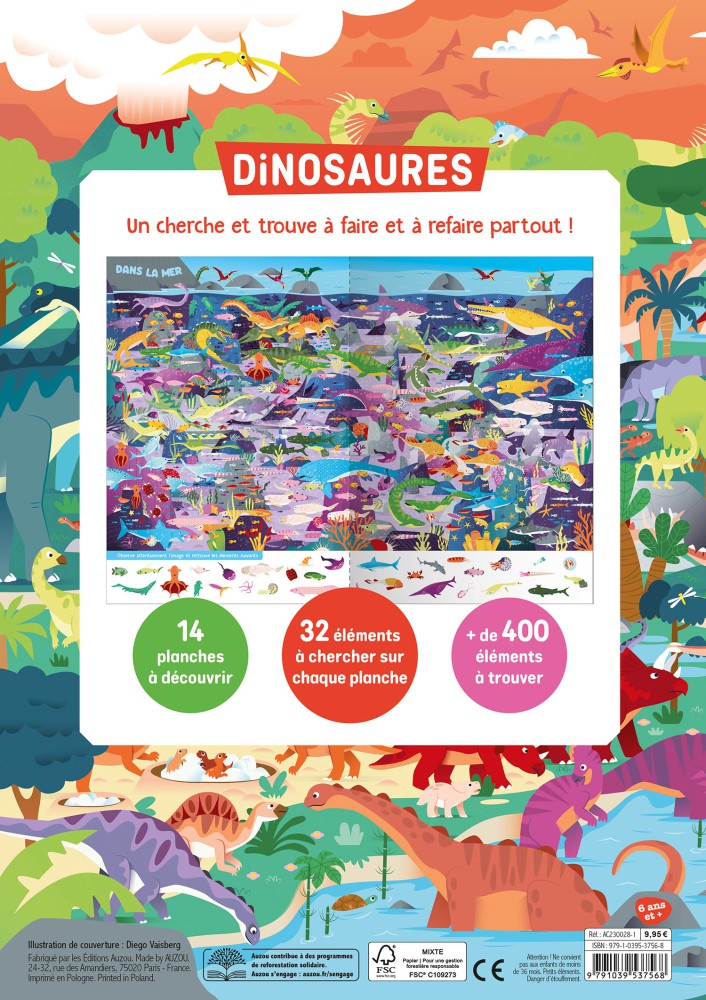 Cherche Et Trouve - Dinosaures Cherche Et Trouve - Dinosaures