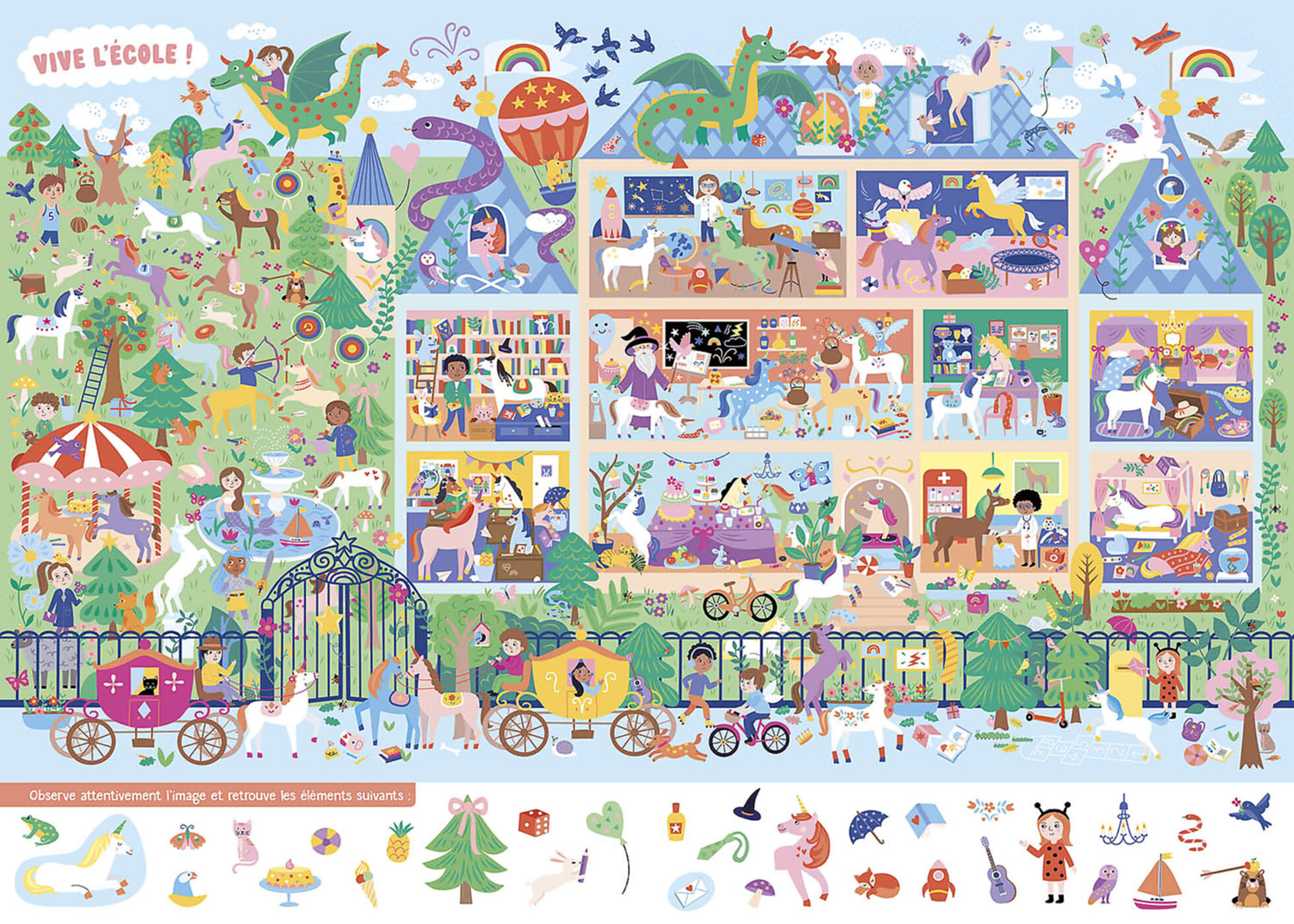 Cherche Et Trouve - Licornes