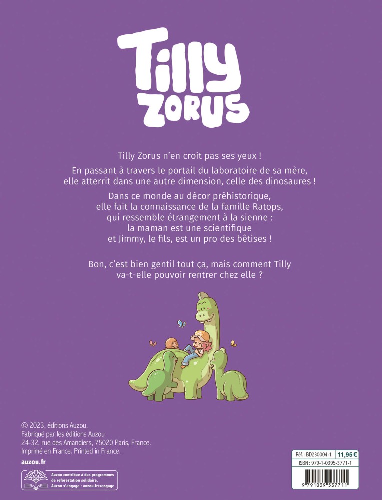 Tilly Zorus - Tome 3 - La Dinomension Tilly Zorus - Tome 3 - La Dinomension