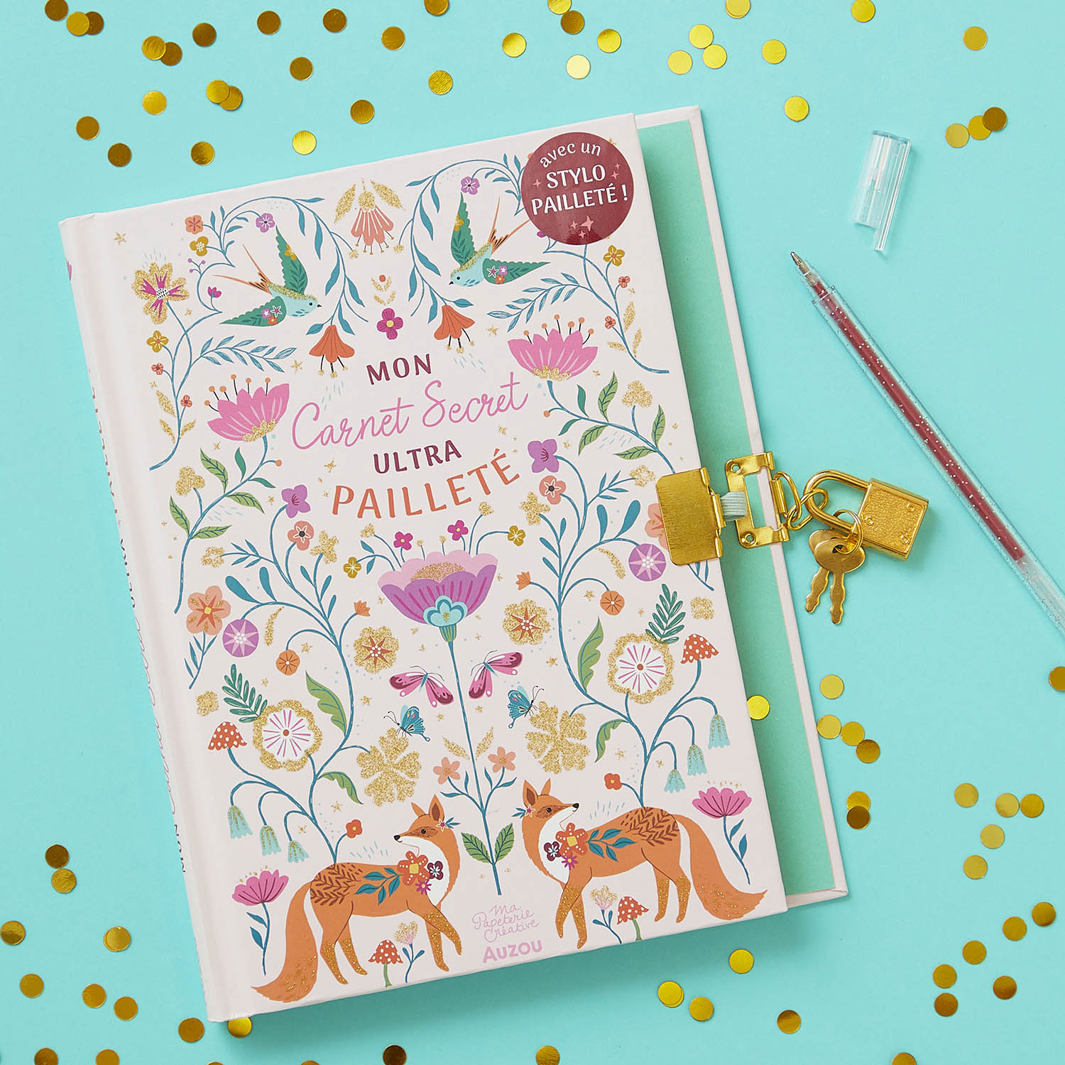 Mon Carnet Secret Ultrapailleté