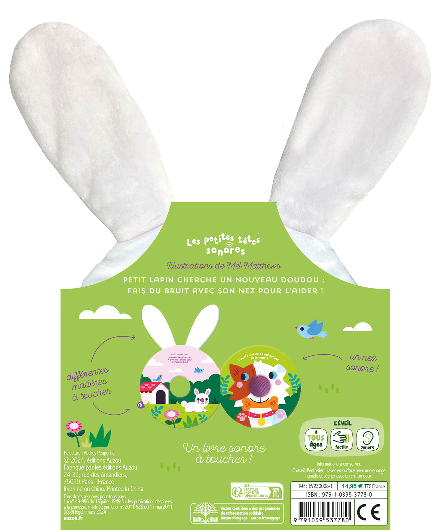 Petit Lapin Veut Un Doudou