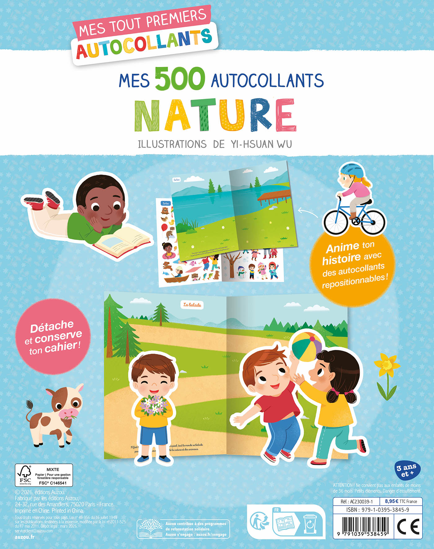 Mes Tout Premiers Autocollants - Mes 500 Autocollants Nature