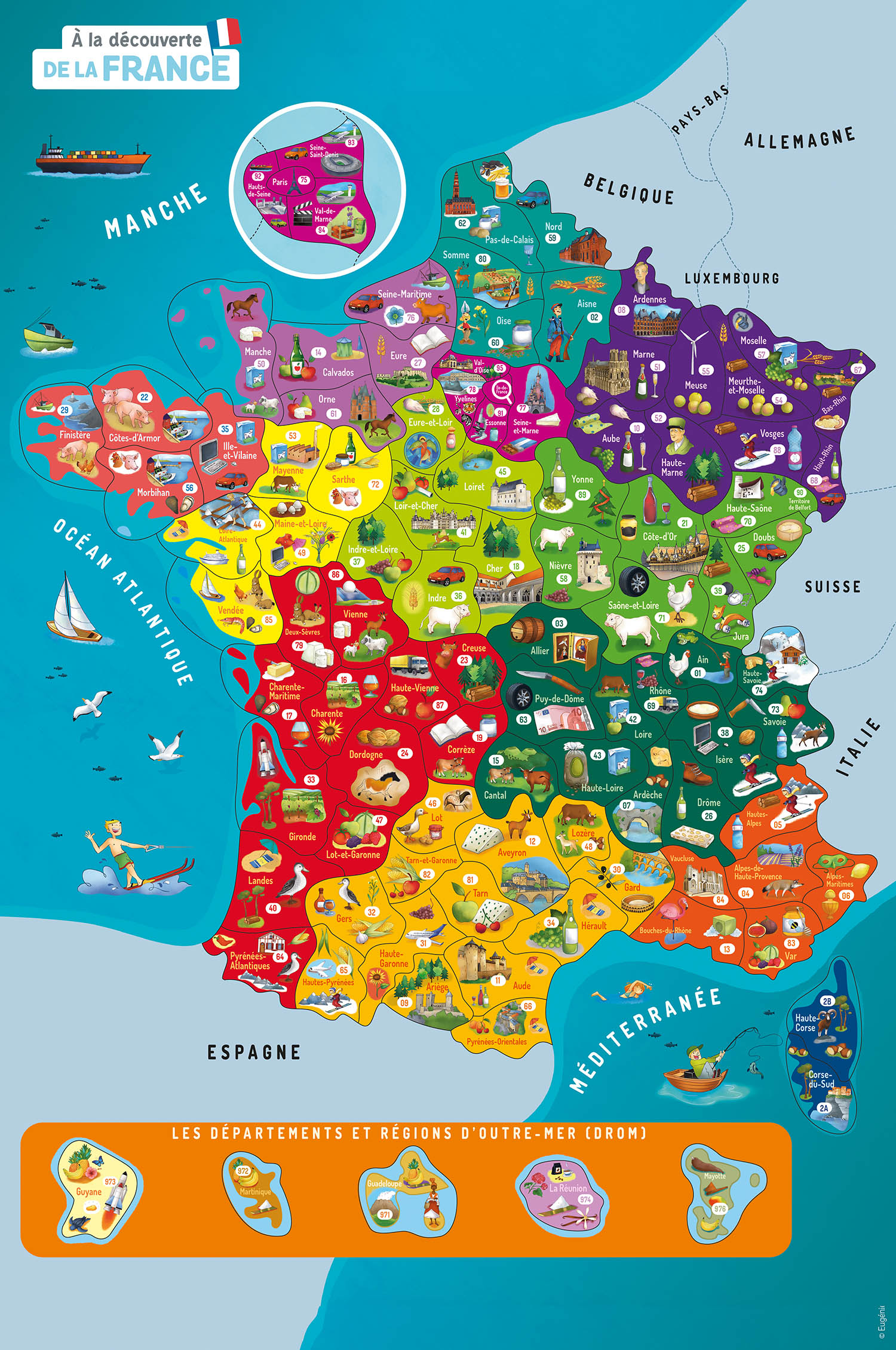 A La Découverte De La France A La Découverte De La France