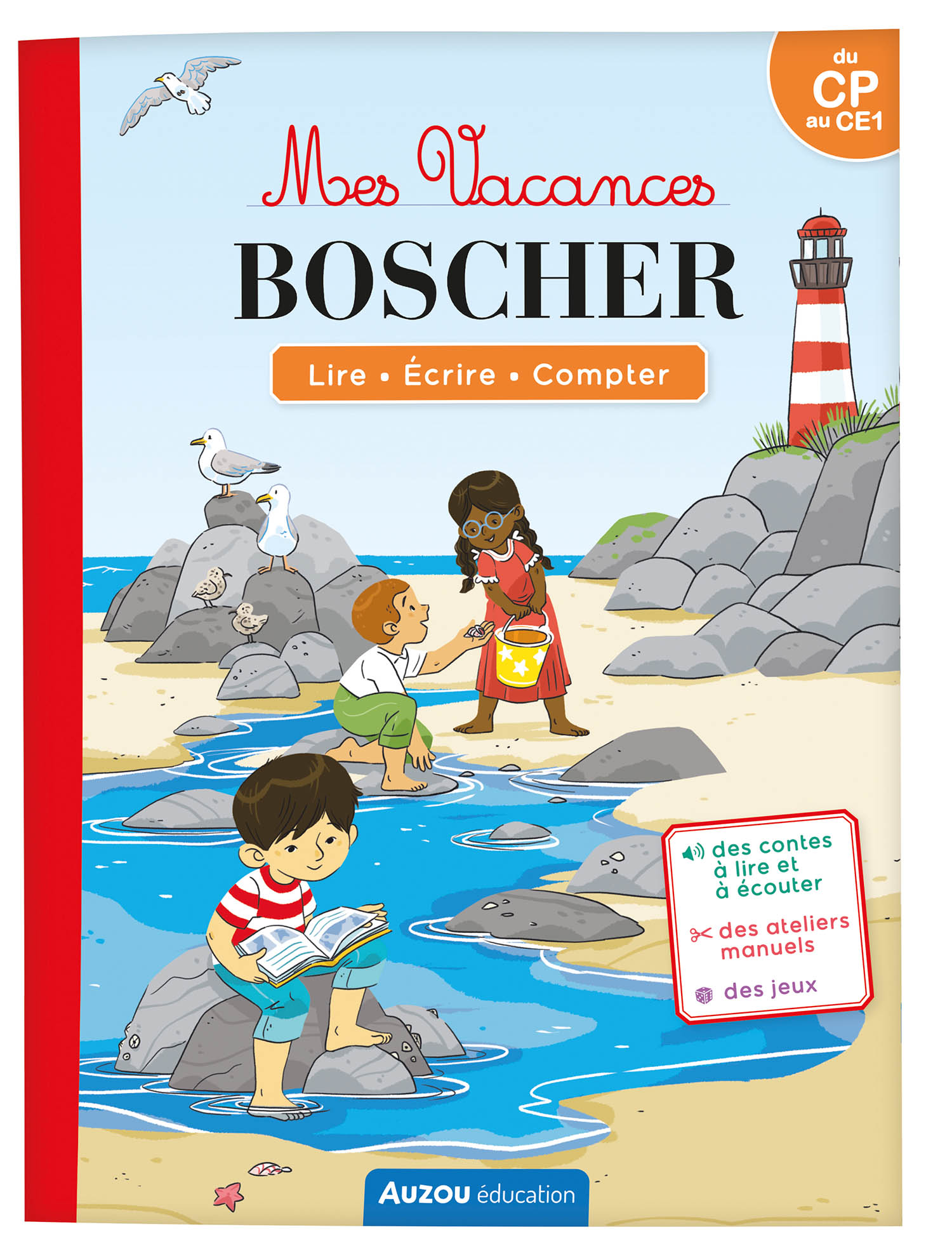 Mes Vacances Boscher - Du Cp Au Ce1 - 2026