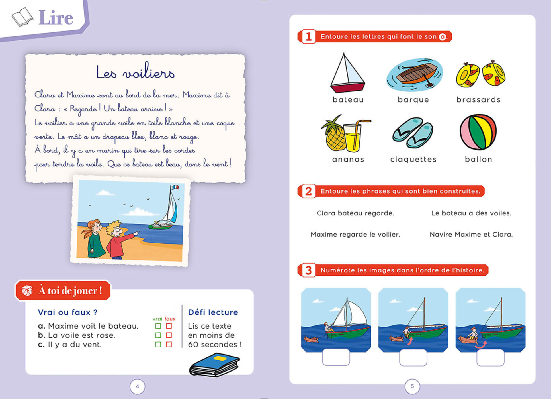 Mes Vacances Boscher - Du Cp Au Ce1 - 2026