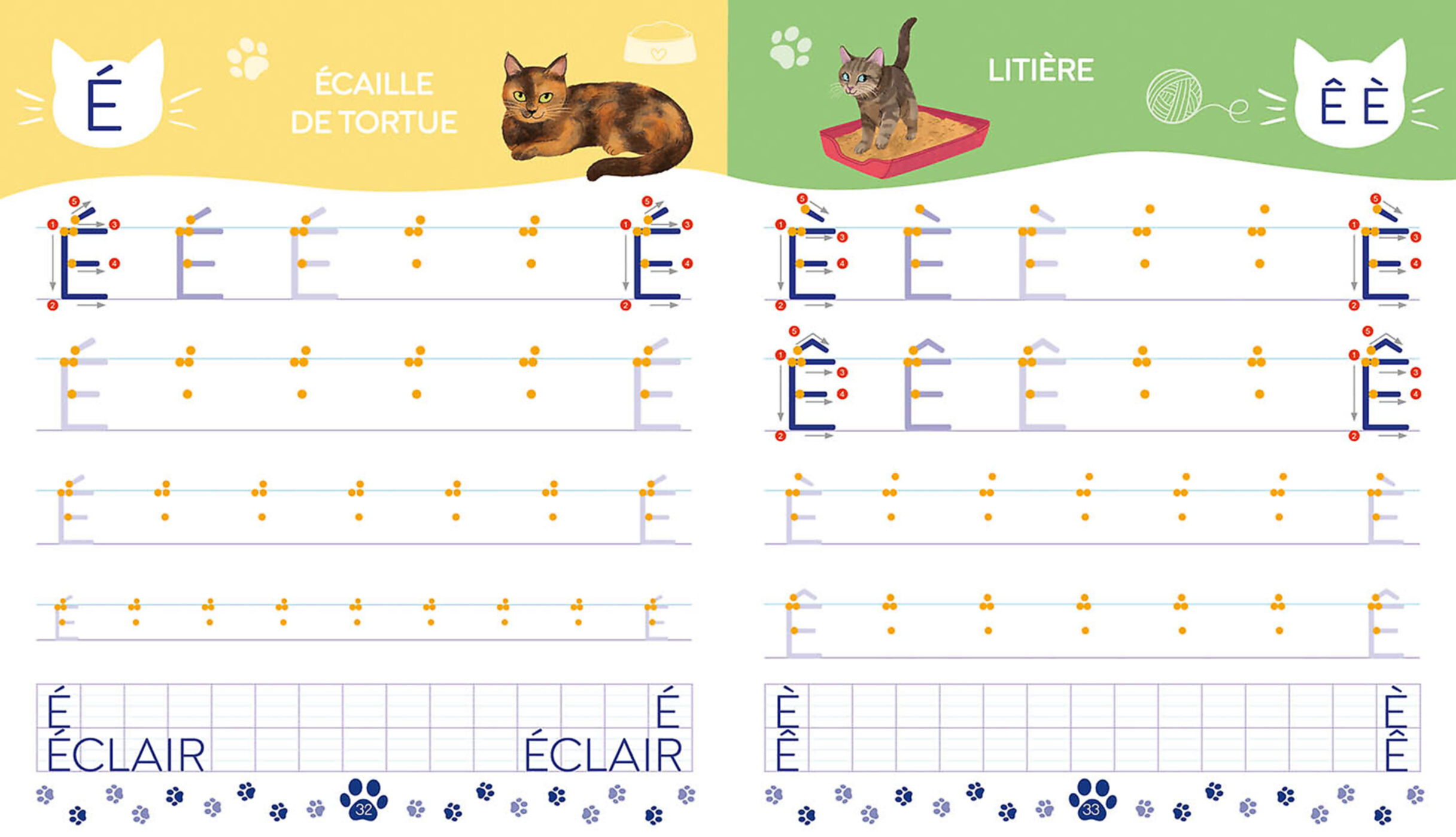 Mon Cahier D'écriture - Lettres Bâtons - Les Chats Mon Cahier D'écriture - Lettres Bâtons - Les Chats