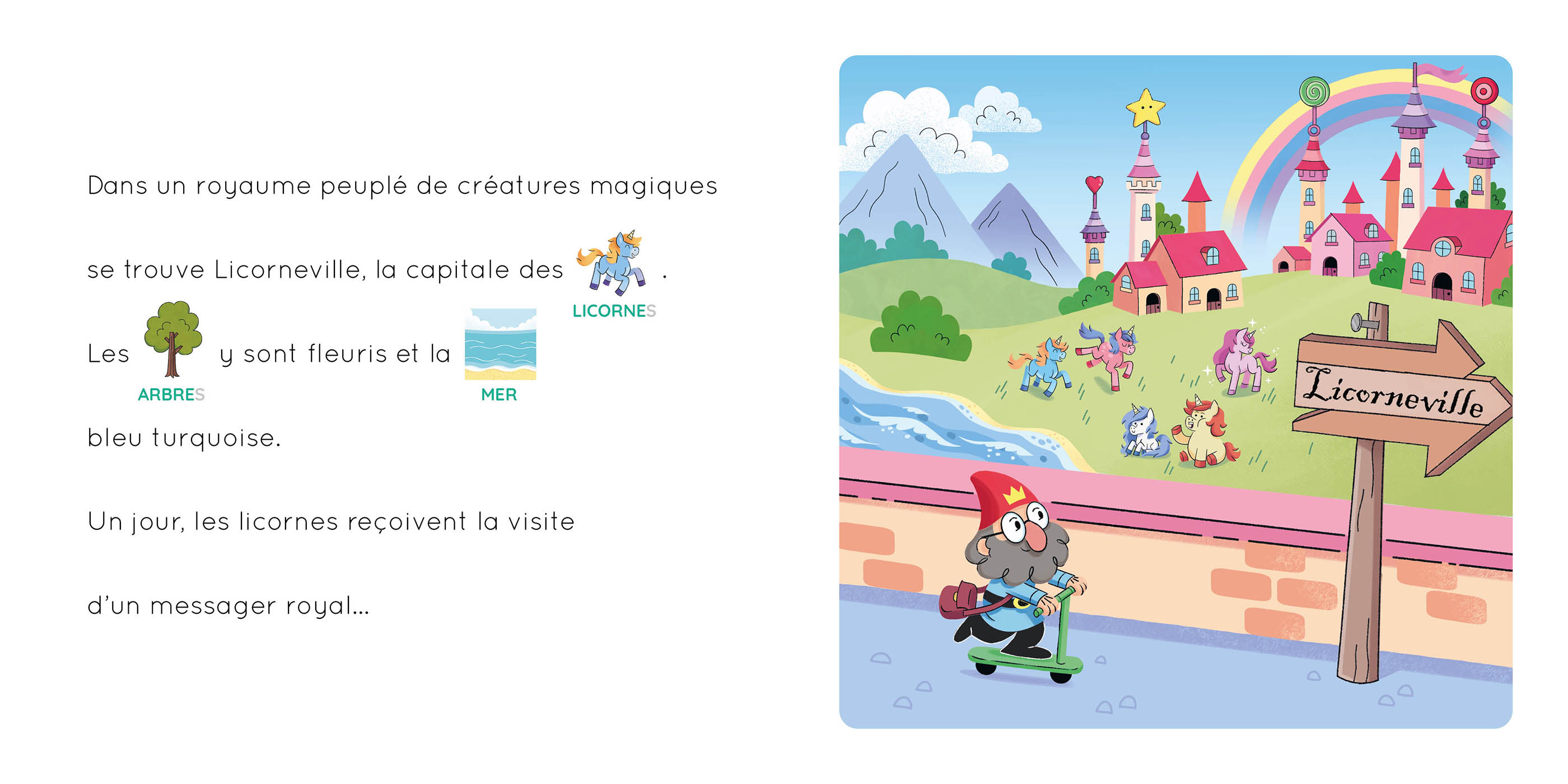 Je Lis En Maternelle - Concours À Licorneville