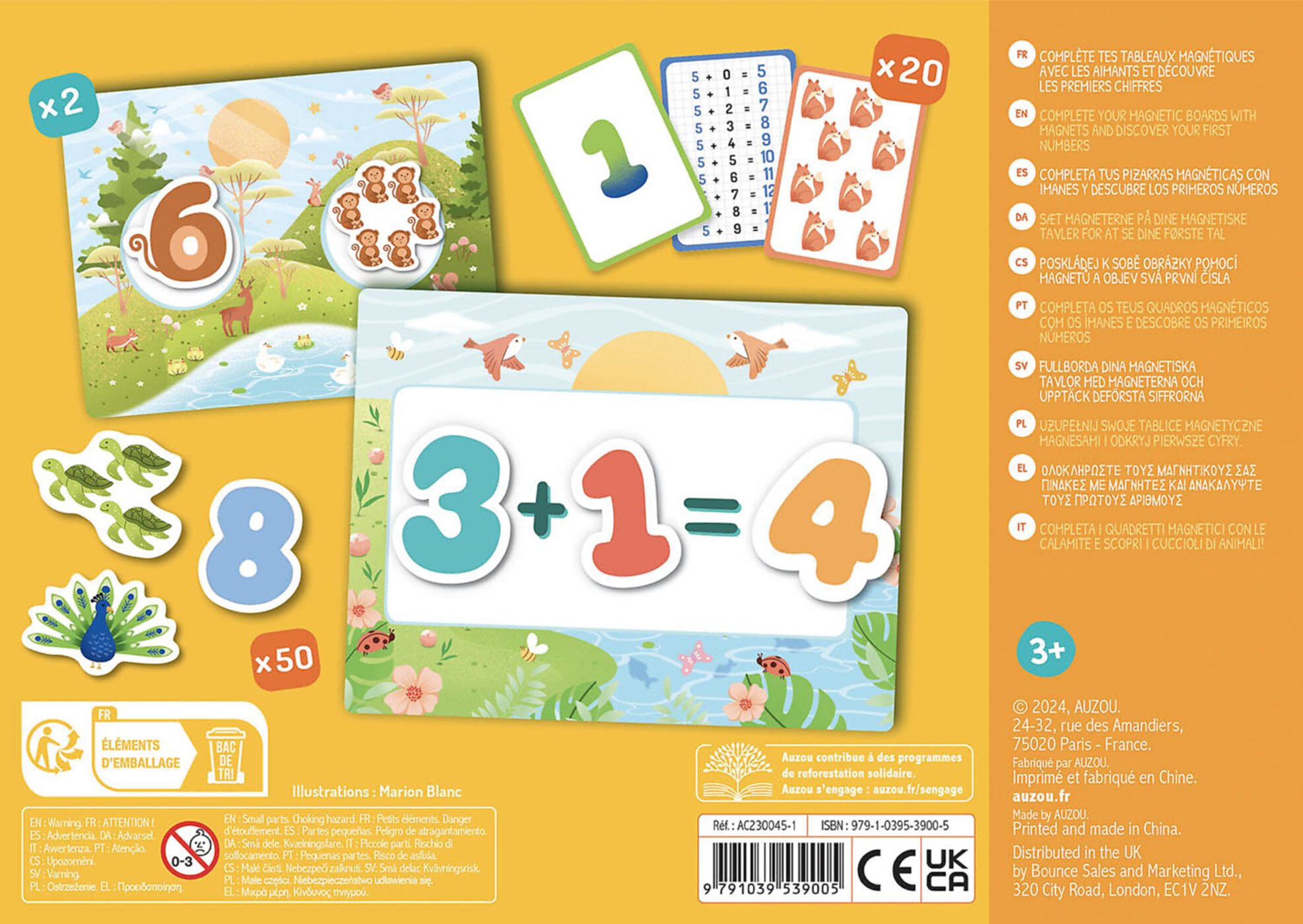 Mon Petit Coffret Aimanté - Mes Premiers Chiffres