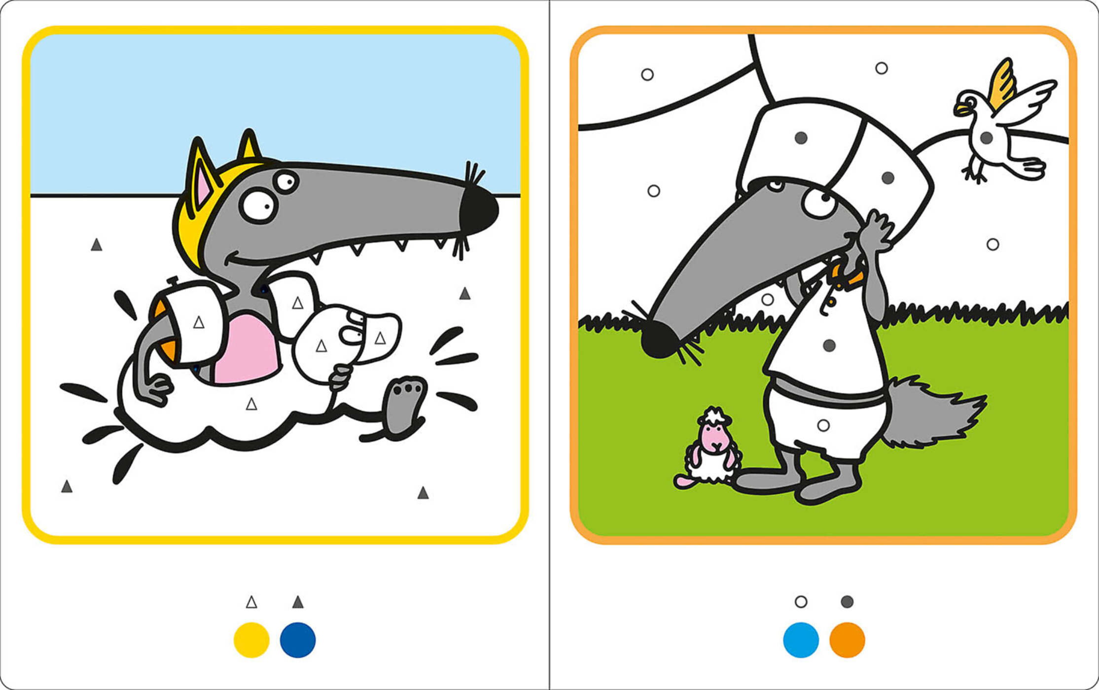 P'tit Loup - Mes Coloriages Magiques - Tracés Et Formes P'tit Loup - Mes Coloriages Magiques - Tracés Et Formes