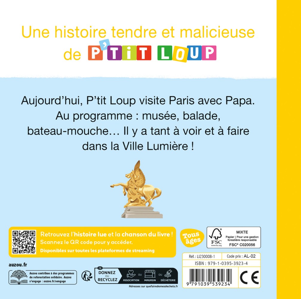 P'tit Loup Visite Paris P'tit Loup Visite Paris