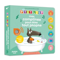 Mes premiers sonores - P'tit loup - Mes comptines pour être tout propre