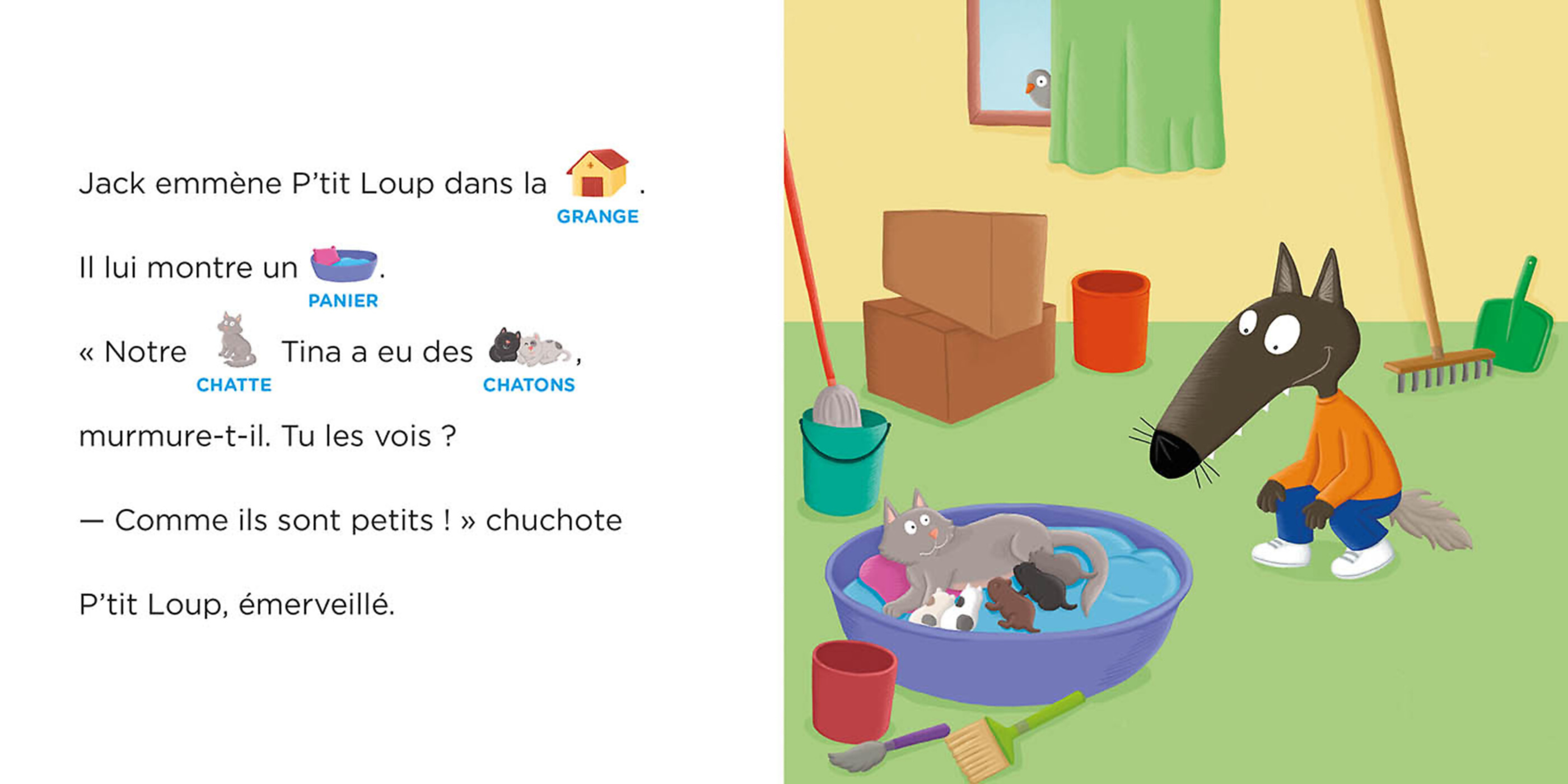 Je Lis Avec Toi - P'tit Loup Aime Les Bébés Animaux