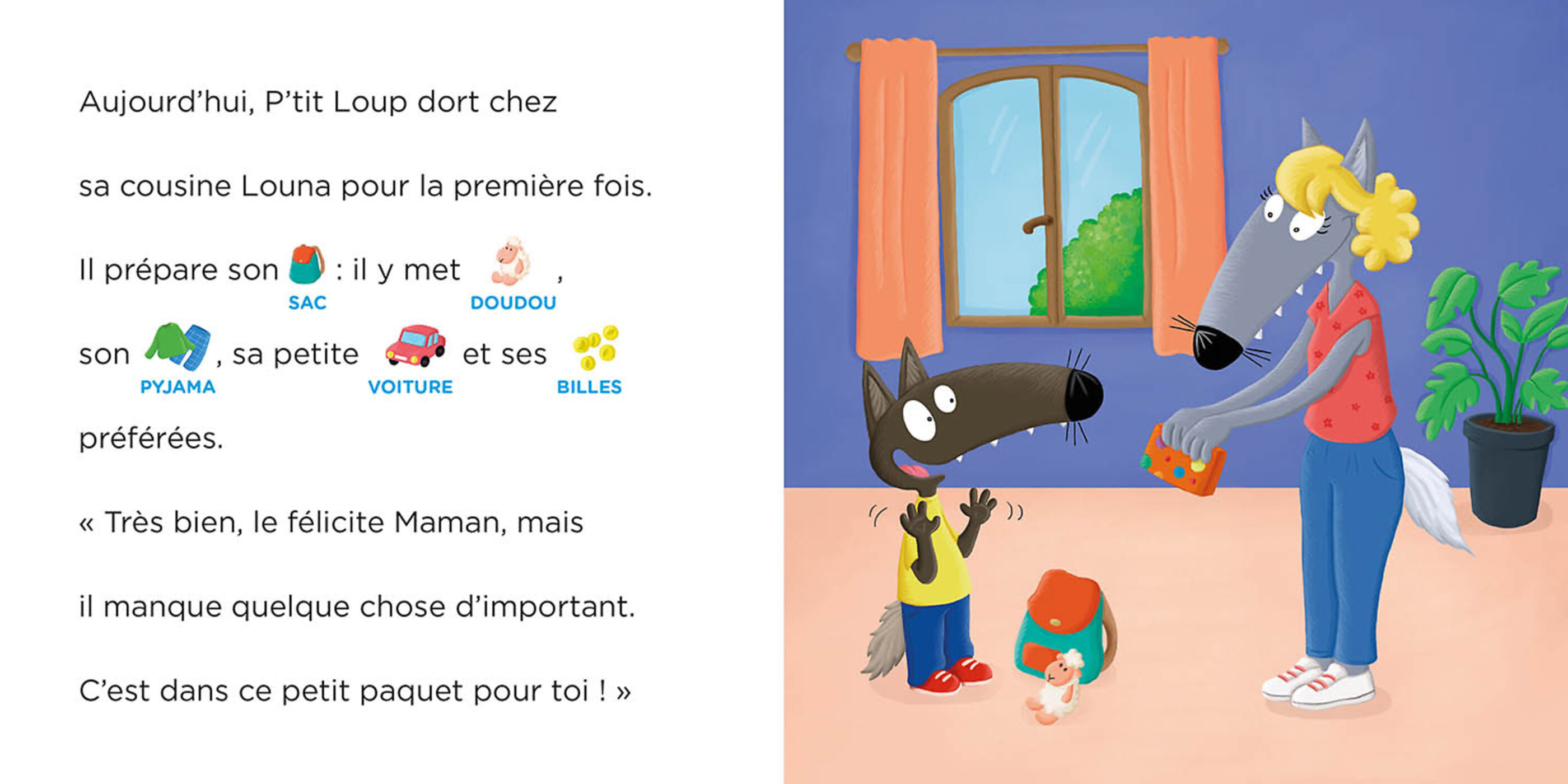 Je Lis Avec Toi - P'tit Loup Ne Dort Pas À La Maison