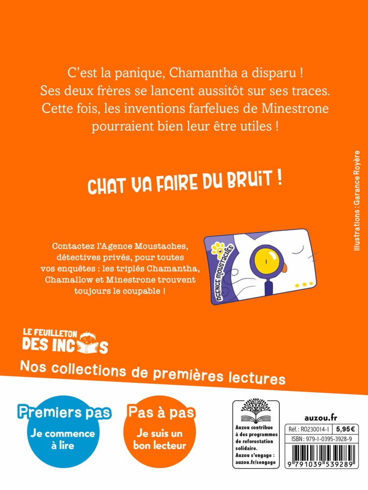Agence Moustaches, Détectives Privés - L'enlèvement De Chamantha Agence Moustaches, Détectives Privés - L'enlèvement De Chamantha