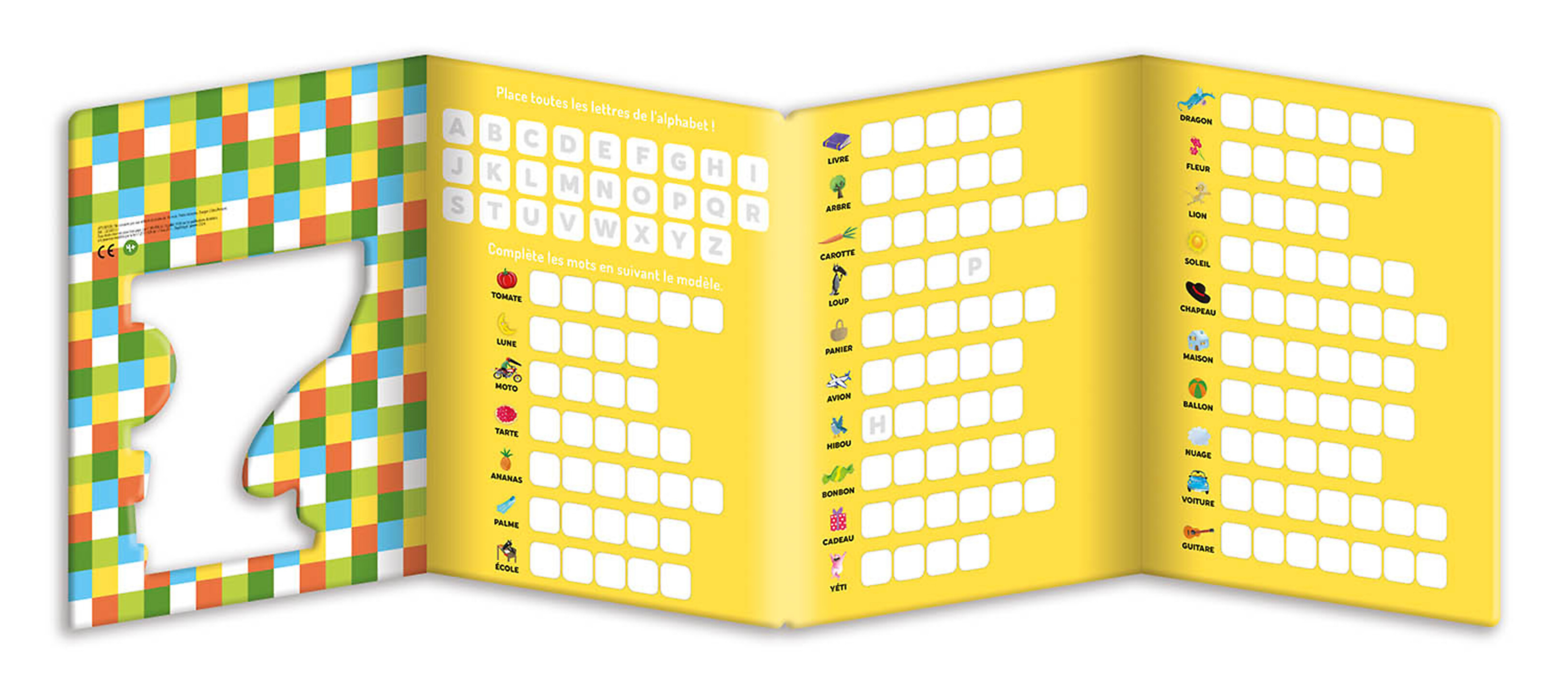 Mon Aventure Aimantée - Mes Premiers Mots Aimantés Loup