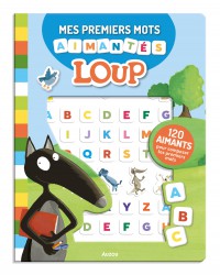 Mon aventure aimantée - Mes premiers mots aimantés loup