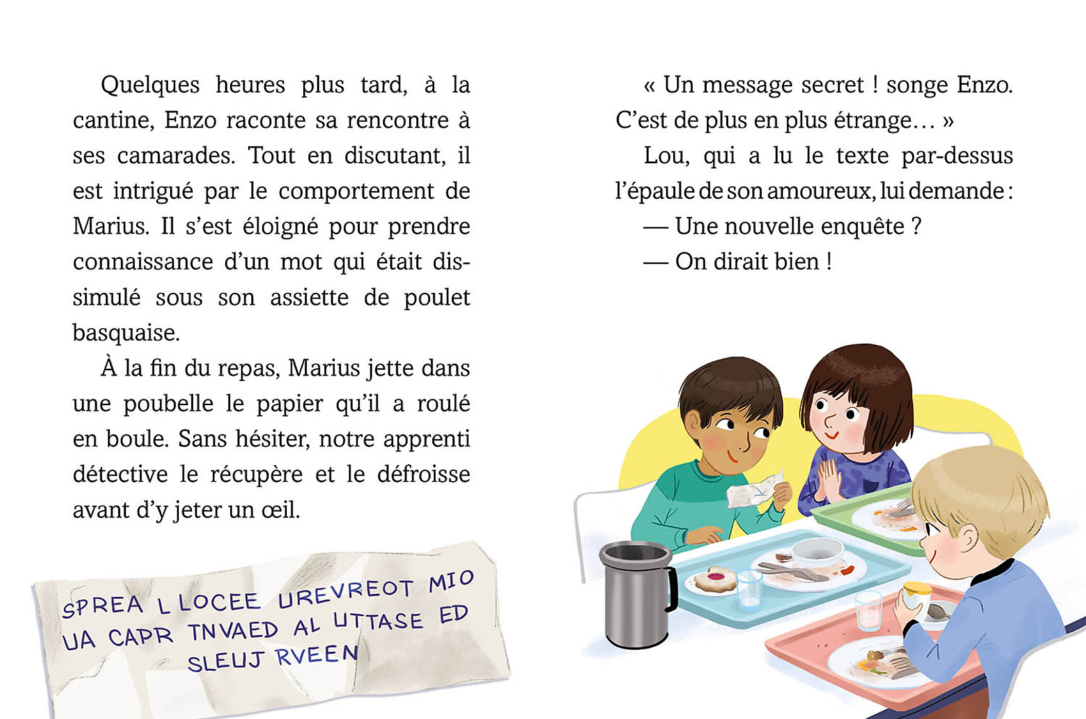 Mes Premières Enquêtes - Le Secret De La Cantine