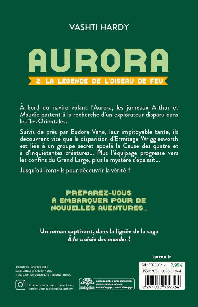 Aurora - Aurora, La Légende De L'oiseau De Feu - Tome 2 - Poche Aurora - Aurora, La Légende De L'oiseau De Feu - Tome 2 - Poche