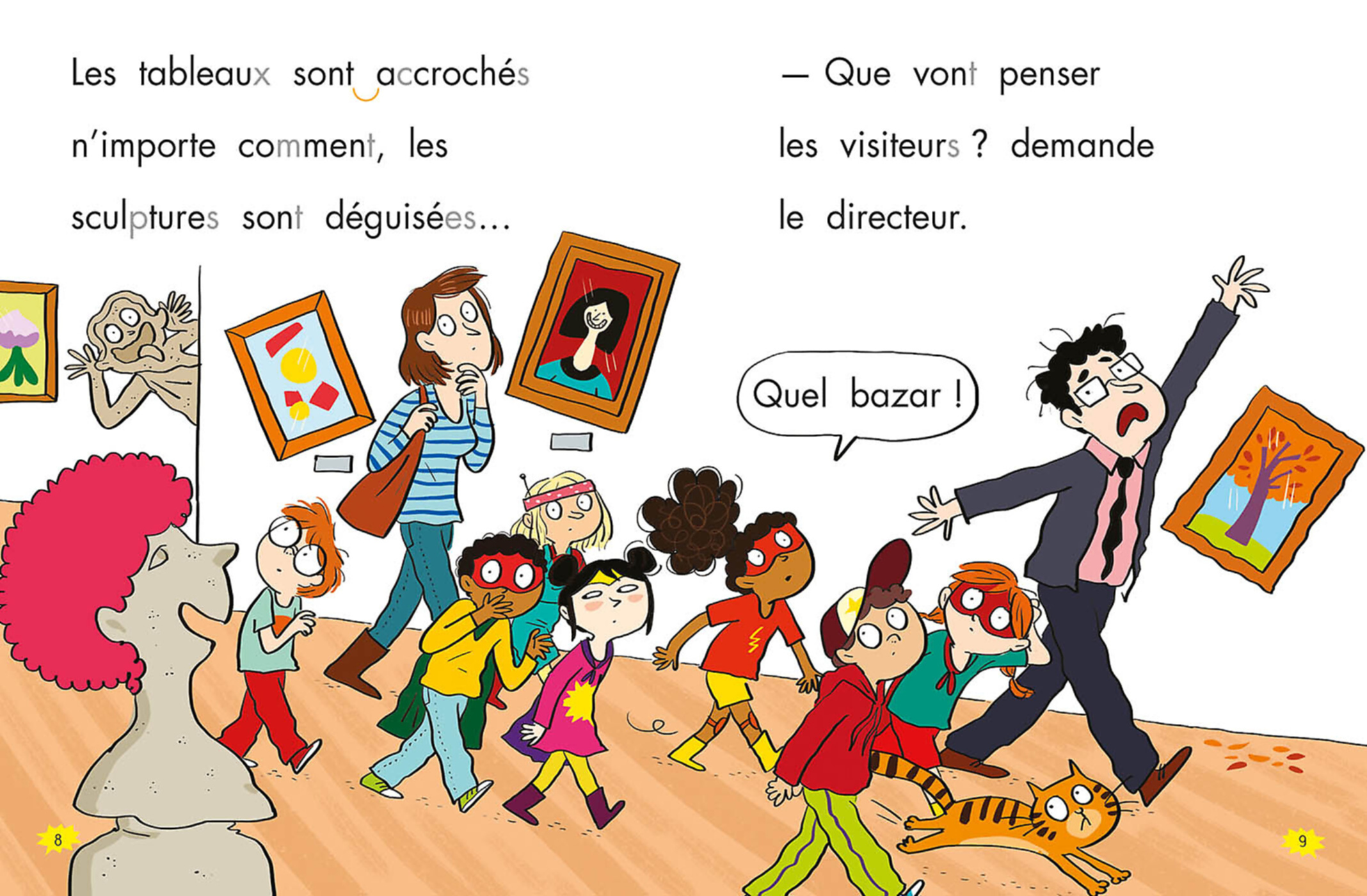 Les Héros Du Cp - Niveau 3 - Musée En Folie ! Les Héros Du Cp - Niveau 3 - Musée En Folie !