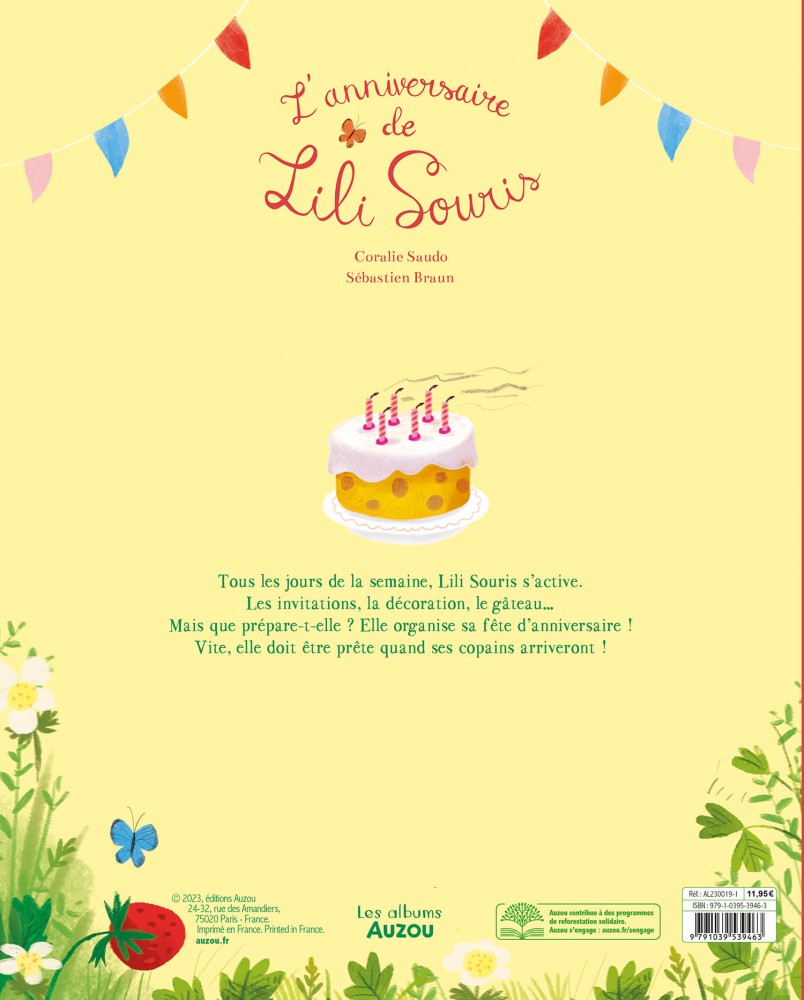 L'anniversaire De Lili Souris L'anniversaire De Lili Souris
