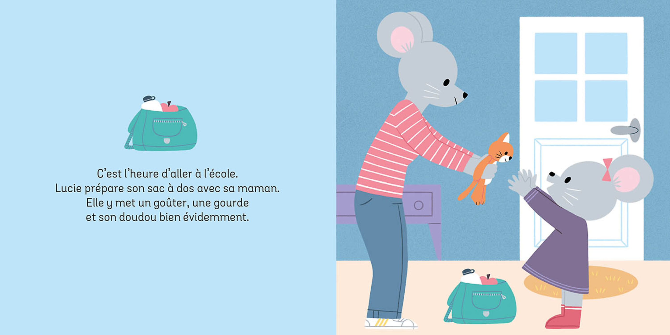 Les Histoires Doudou - Ma Petite École Une Journée Bien Remplie