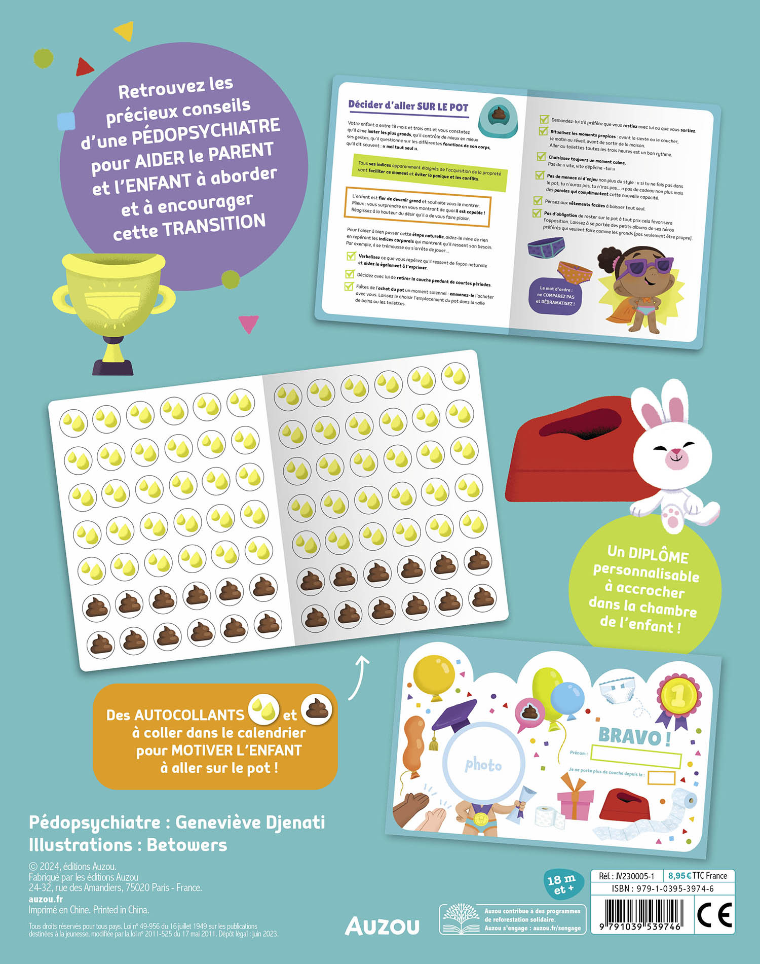 Je Vais Sur Le Pot - Mon Cahier De Gommettes