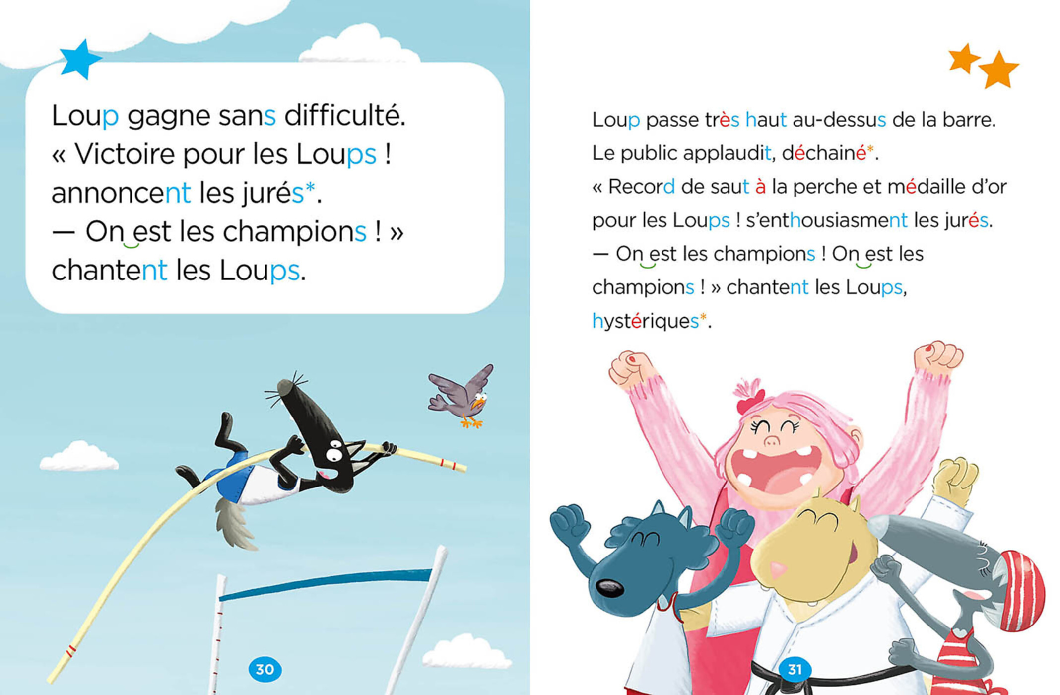 Mes Lectures Du Cp Avec Loup - Les Jeux Sportifs De La Forêt Mes Lectures Du Cp Avec Loup - Les Jeux Sportifs De La Forêt