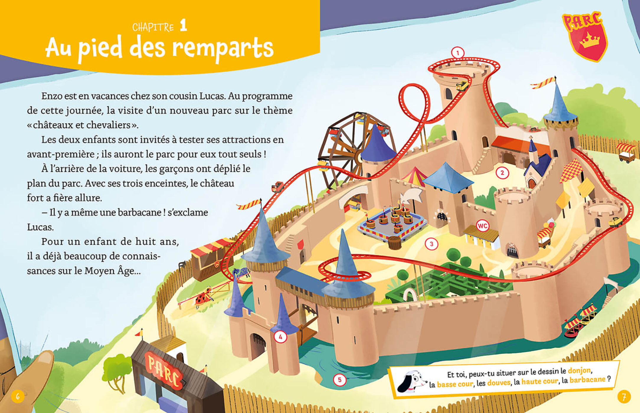 Mon Roman Enigme - Mes Premières Enquêtes - Le Parc Des Chevaliers