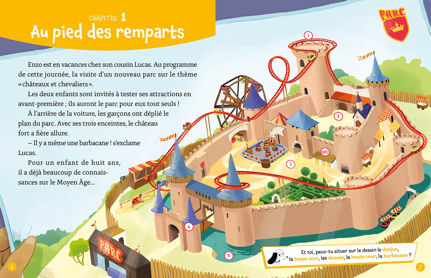 Mon Roman Enigme - Mes Premières Enquêtes - Le Parc Des Chevaliers