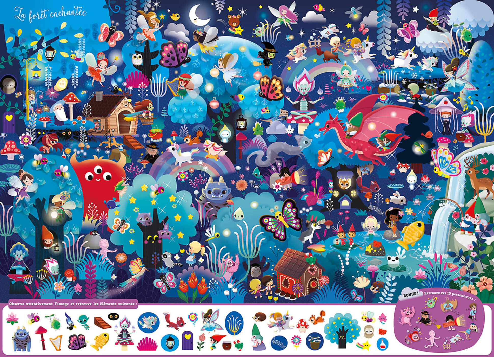 Cherche Et Trouve Géant - Qui Brille Dans Le Noir !