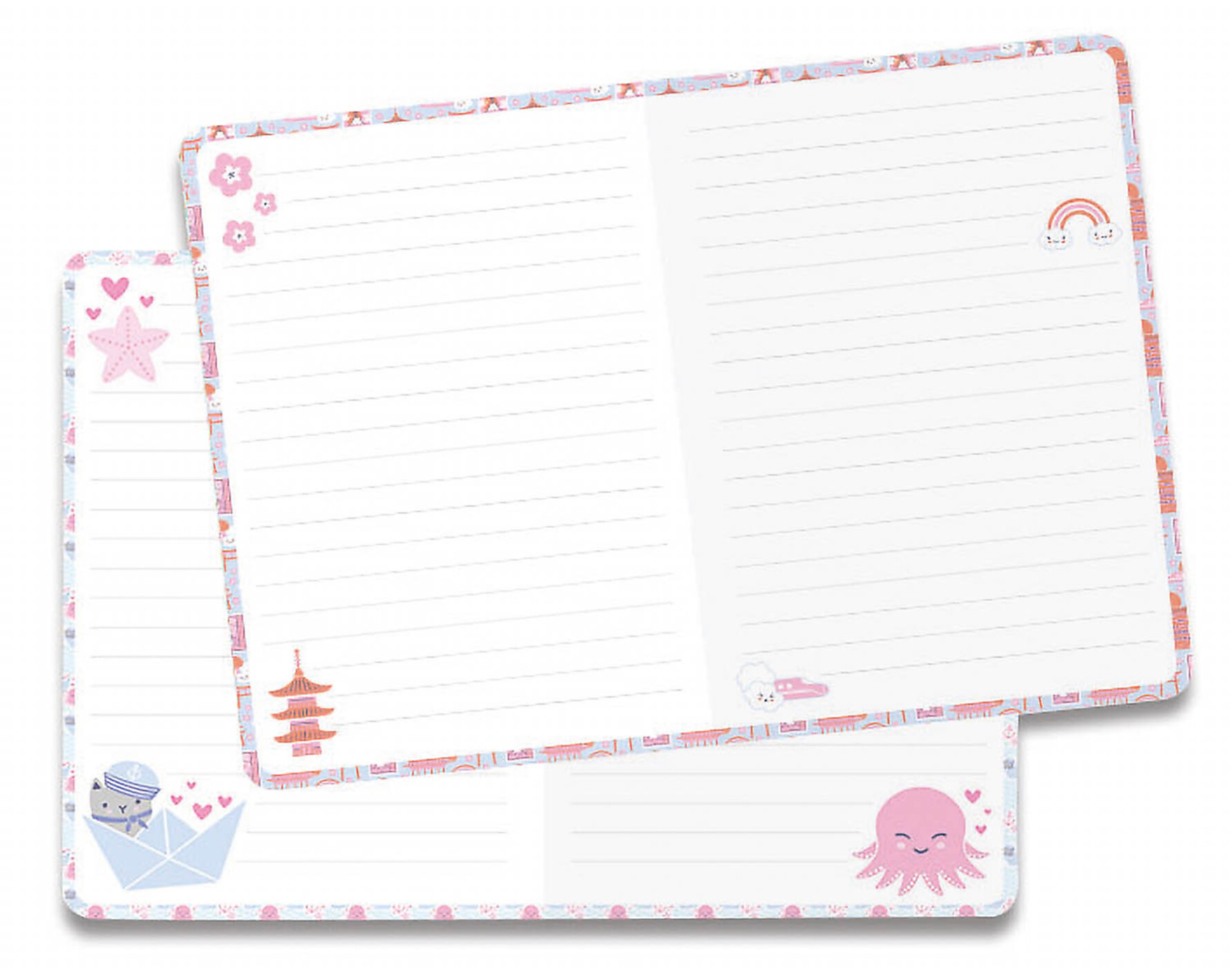 Mon Coffret De Papeterie Kawaii