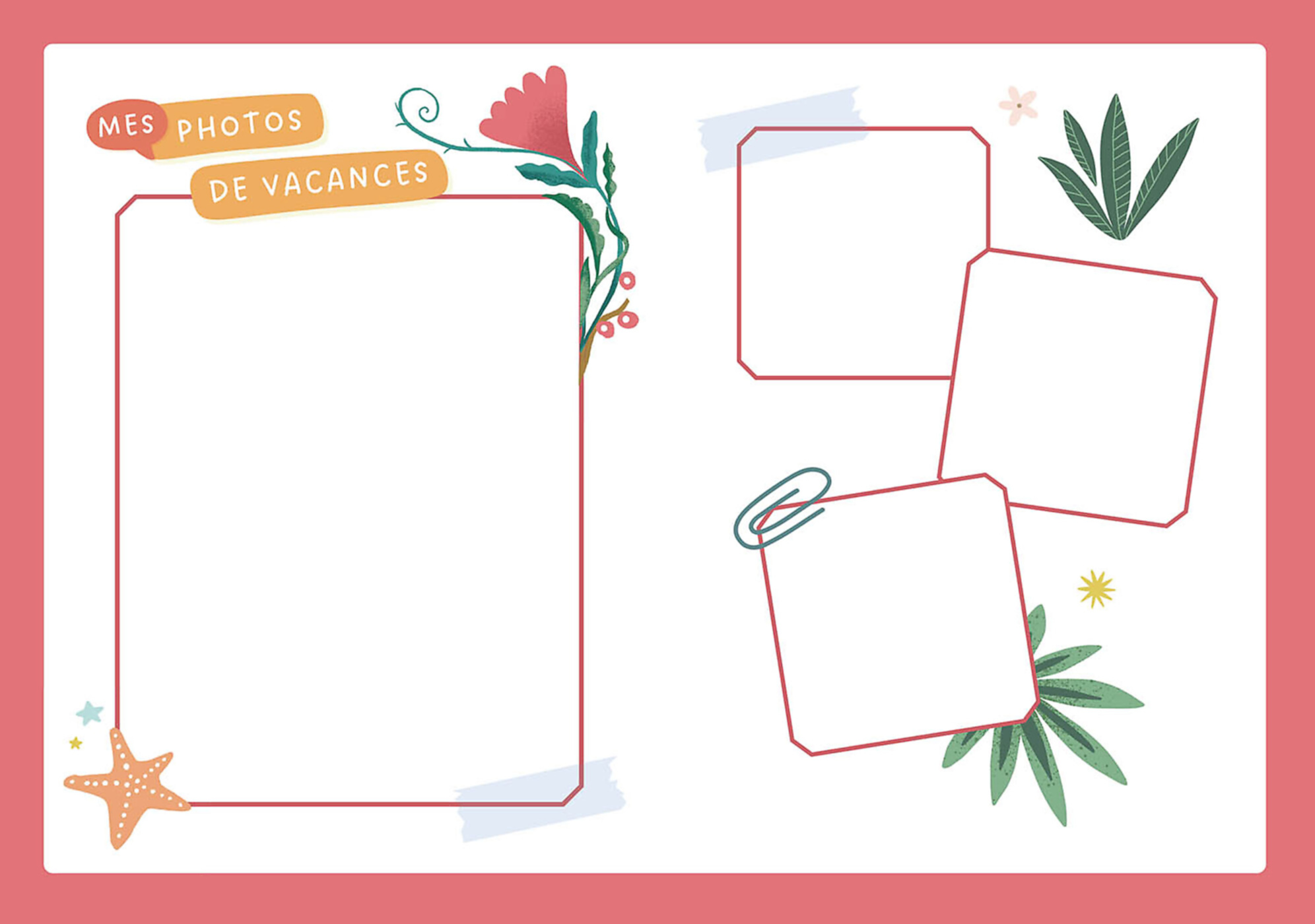 Mon Carnet Secret Des Vacances