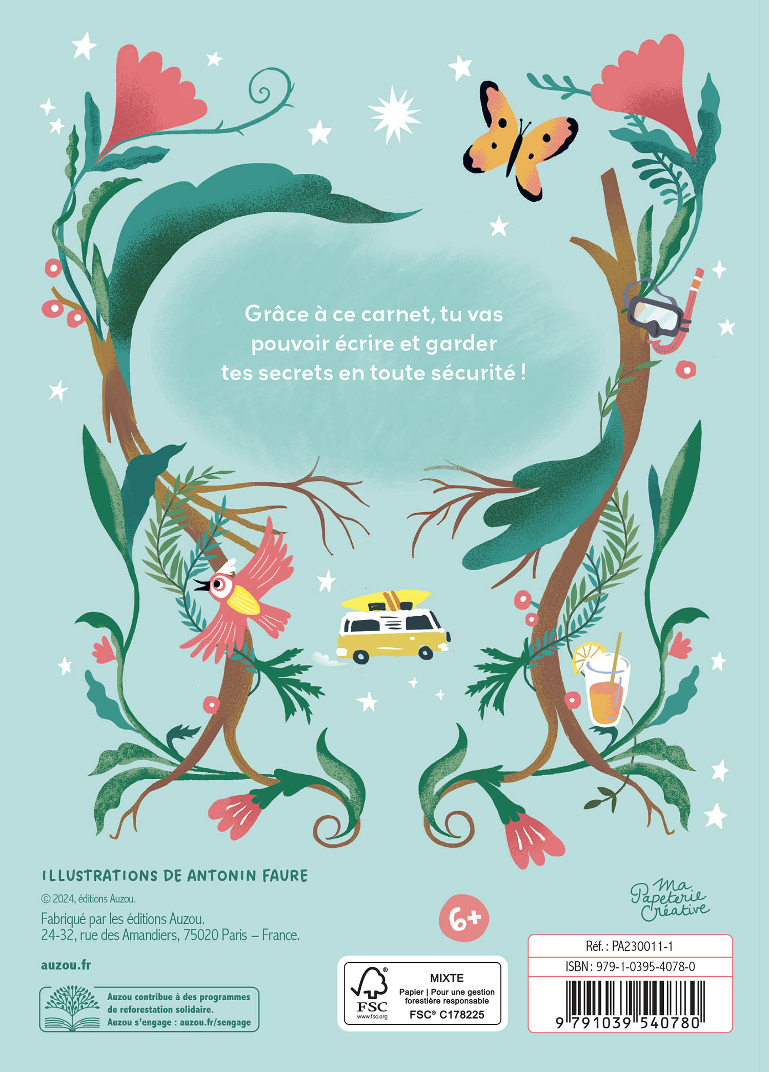 Mon Carnet Secret Des Vacances