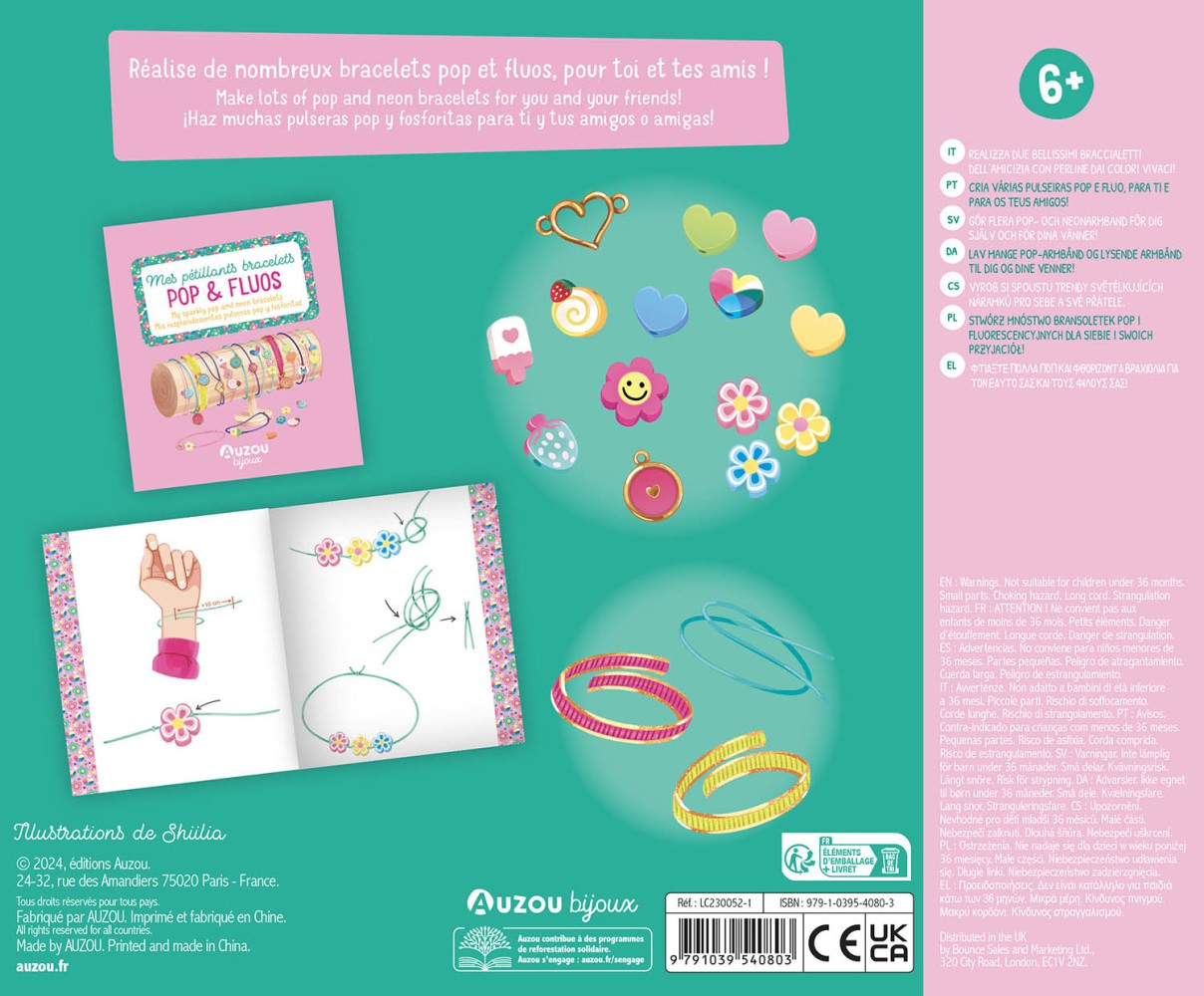 Ma Boîte À Bijoux - Mes Pétillants Bracelets Pop Et Fluos Ma Boîte À Bijoux - Mes Pétillants Bracelets Pop Et Fluos
