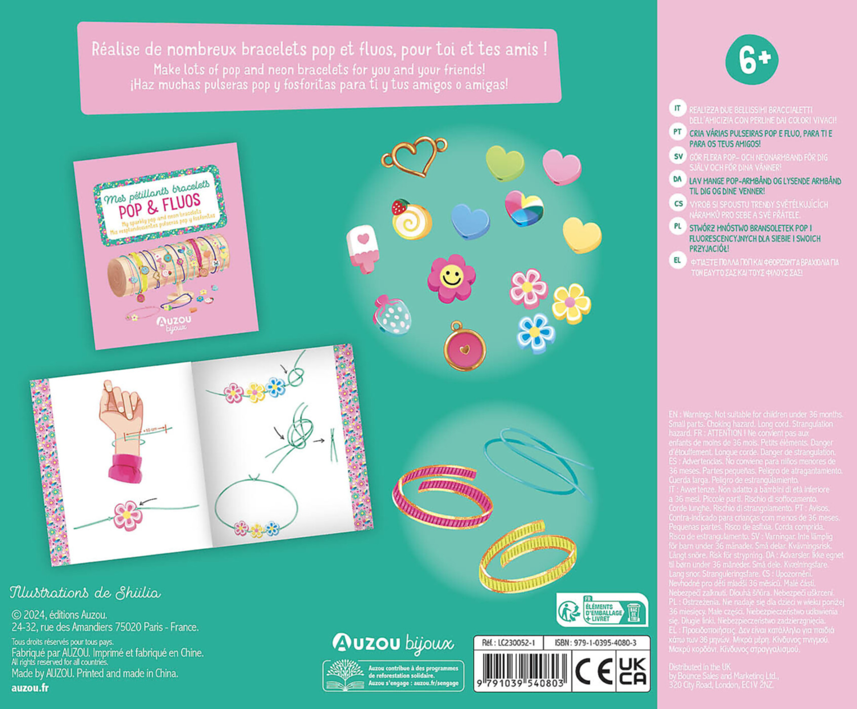 Ma Boîte À Bijoux - Mes Pétillants Bracelets Pop Et Fluos Ma Boîte À Bijoux - Mes Pétillants Bracelets Pop Et Fluos