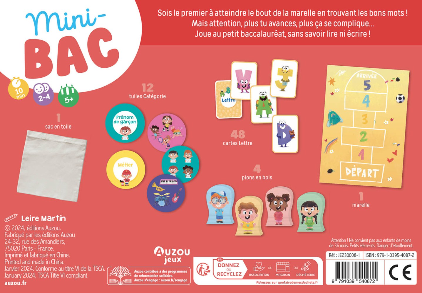 P'tit Jeu - Mini-Bac