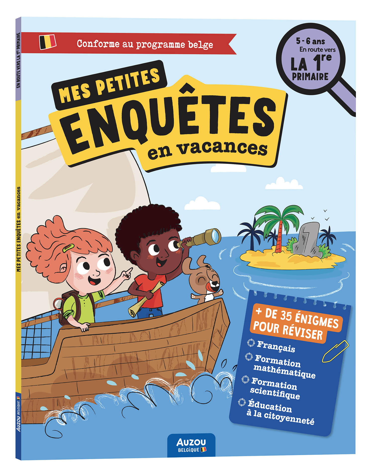 Enquêtes En Vacances - 3E Maternelle À 1E Primaire