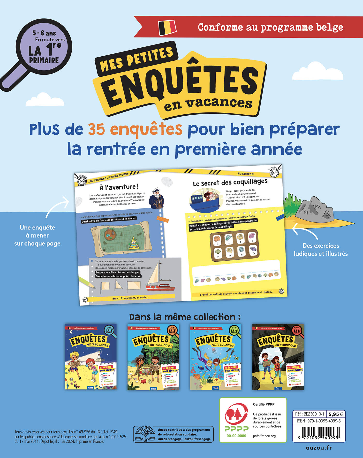 Enquêtes En Vacances - 3E Maternelle À 1E Primaire