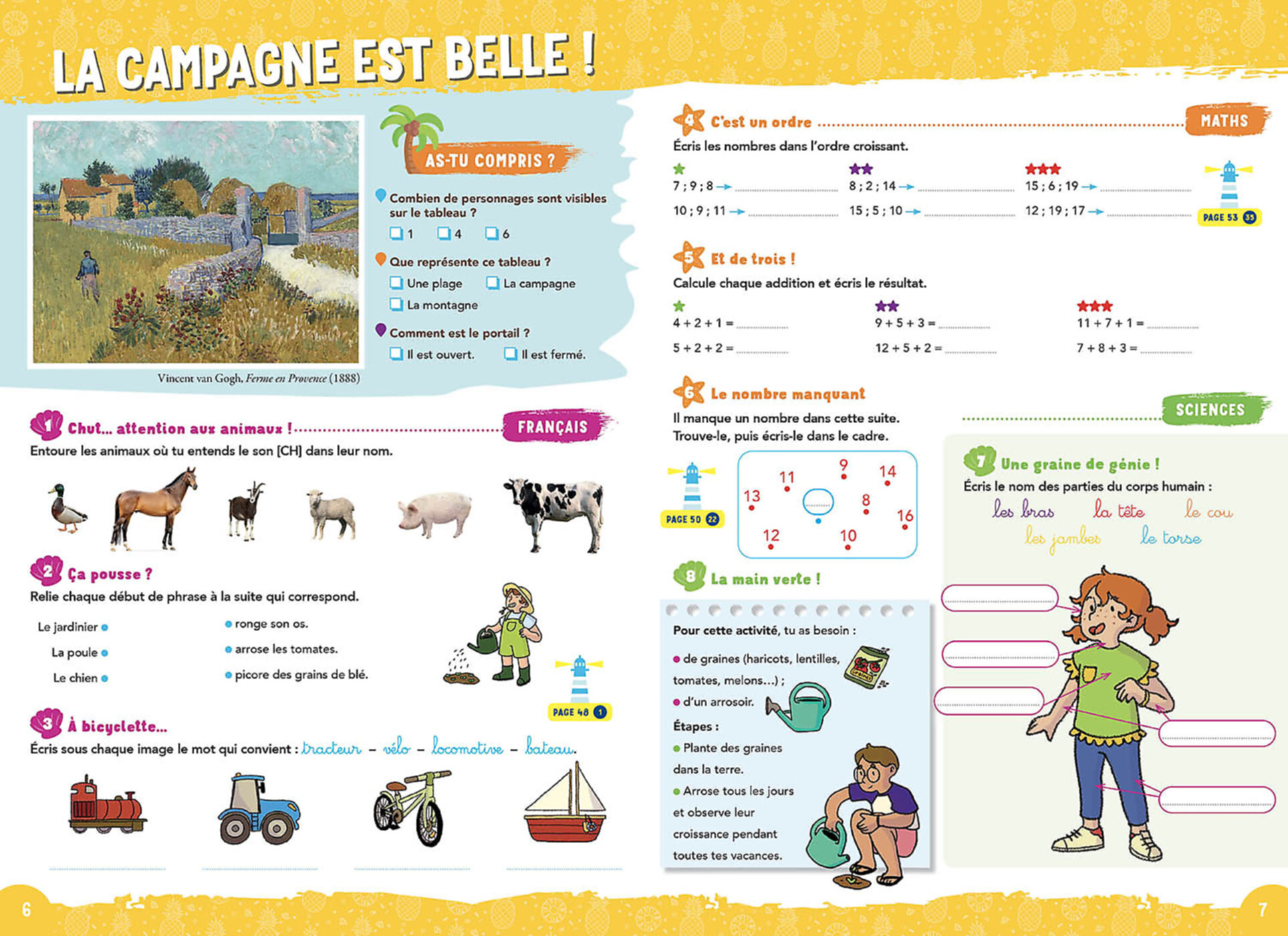 Auzou Vacances  - De La 1E Primaire À La 2E Primaire