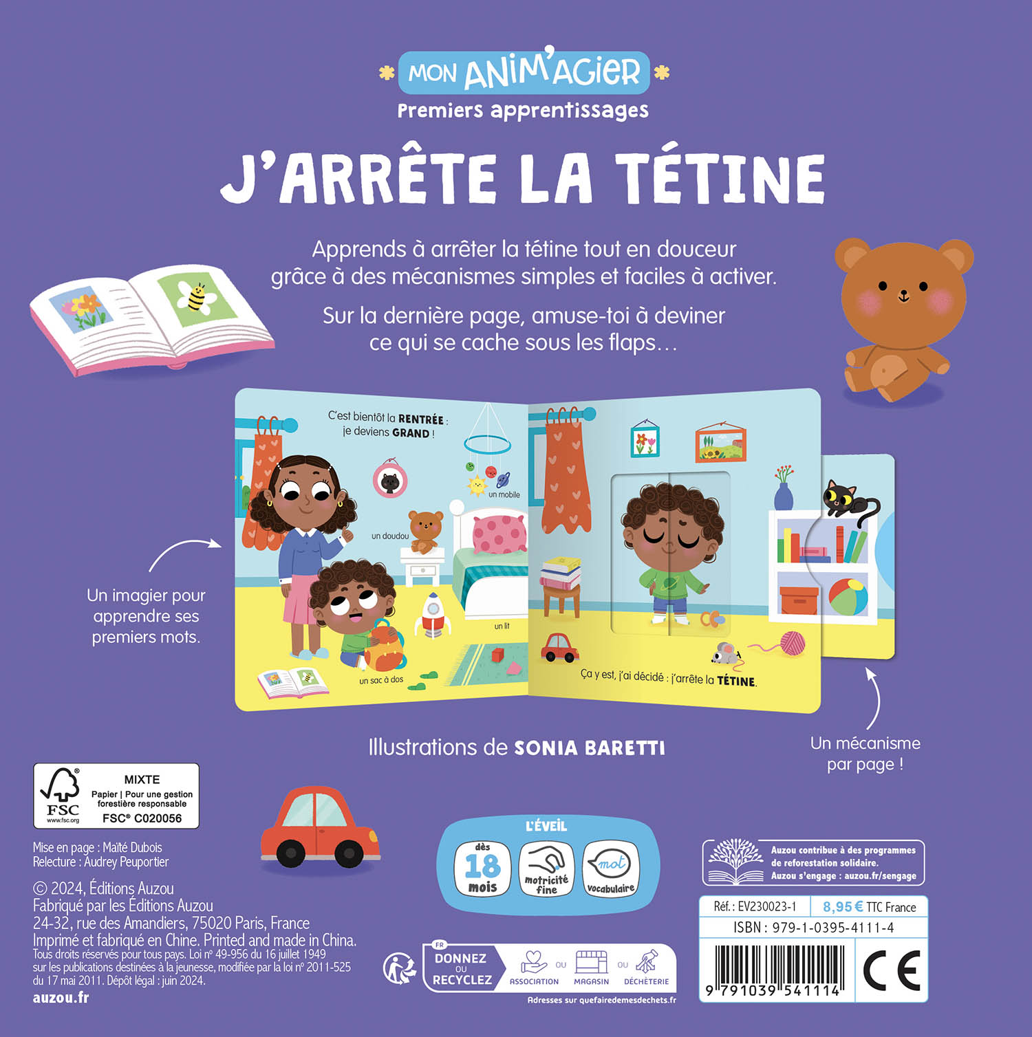 Mon Anim'agier - Premiers Apprentissages - J'arrête La Tétine