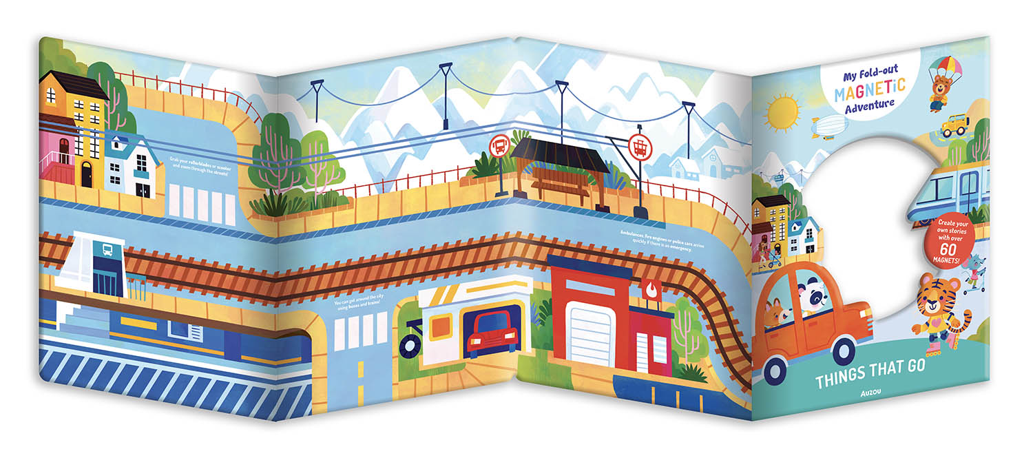 Mon Aventure Aimantée - My Magnet Adventure: Things That Go