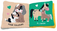 Mon Premier Livre Tissu En Lange - Je T'aime Mon Premier Livre Tissu En Lange - Je T'aime
